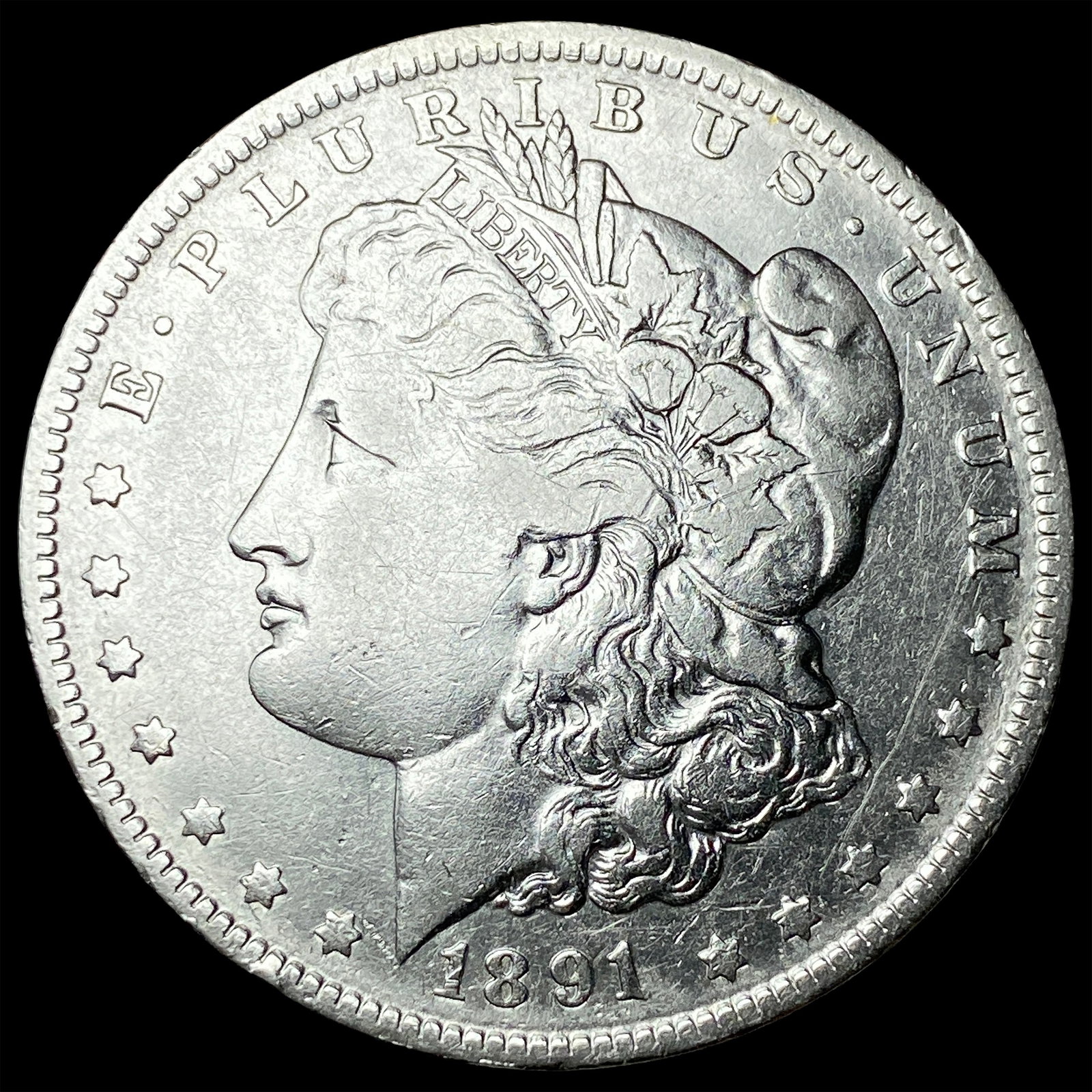 1891-O Silver Morgan Dollar LIGHTLY CIRCULATED: 1891-O Silver Morgan Dollar LIGHTLY CIRCULATED