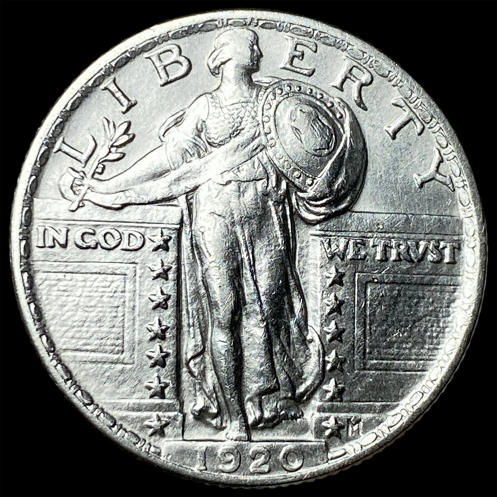1920 Standing Liberty Quarter CLOSELY UNCIRCULATED (1 of 2)