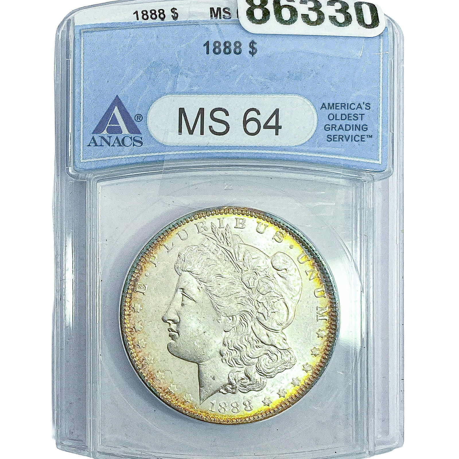 1888 Morgan Silver Dollar ANACS MS64 (1 of 2)