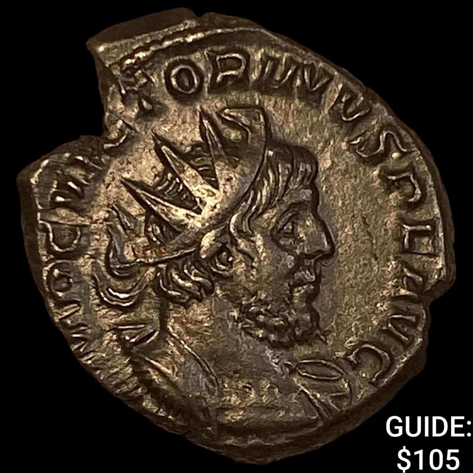 Romano-Gallic Victorinus 269-271 BI Dbl Denarius CHOICE AU: Romano-Gallic Victorinus 269-271 BI Dbl Denarius CHOICE AU