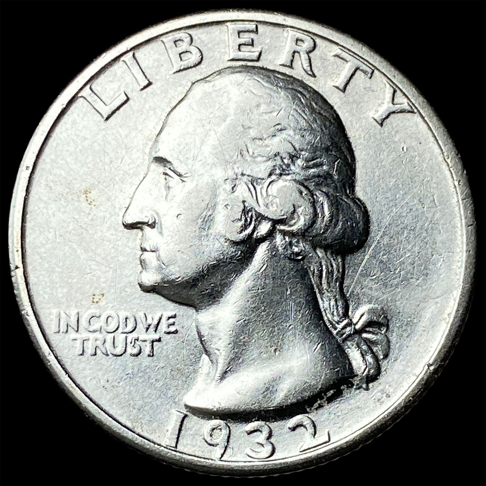 1932-S Silver Washington Quarter UNCIRCULATED: 1932-S Silver Washington Quarter UNCIRCULATED