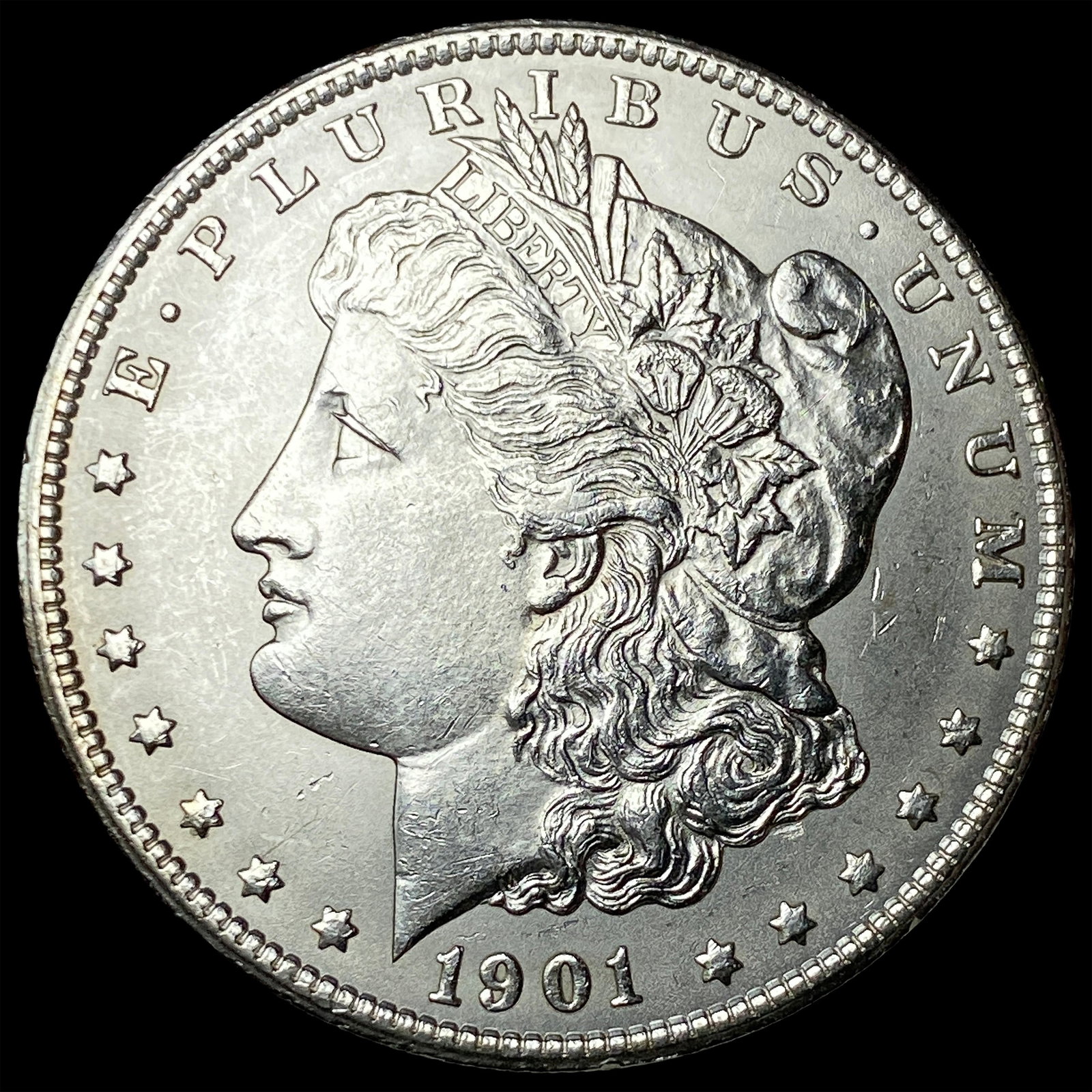 1901-S Silver Morgan Dollar UNCIRCULATED: 1901-S Silver Morgan Dollar UNCIRCULATED