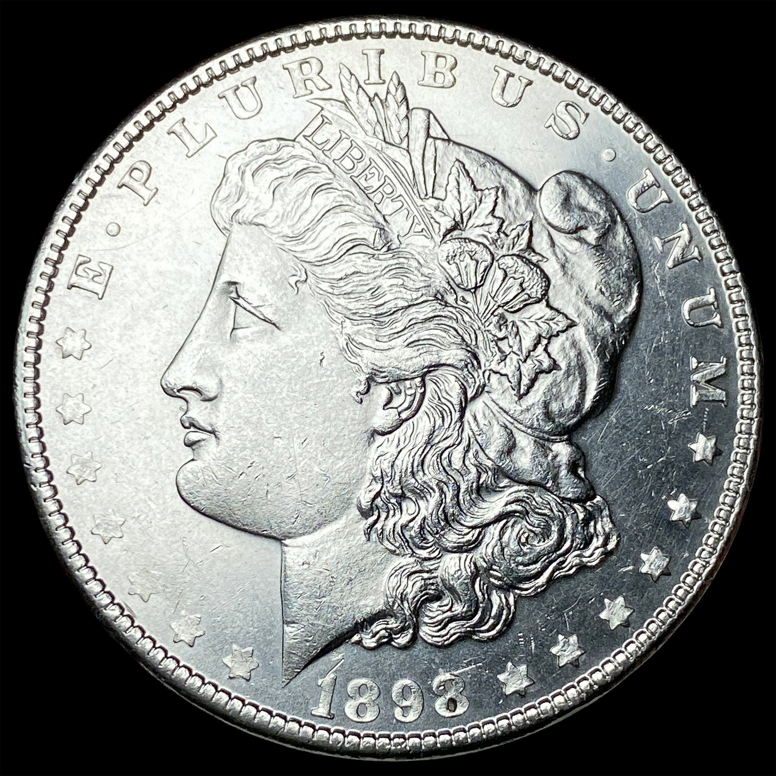 1898 Morgan Silver Dollar UNCIRCULATED: 1898 Morgan Silver Dollar UNCIRCULATED