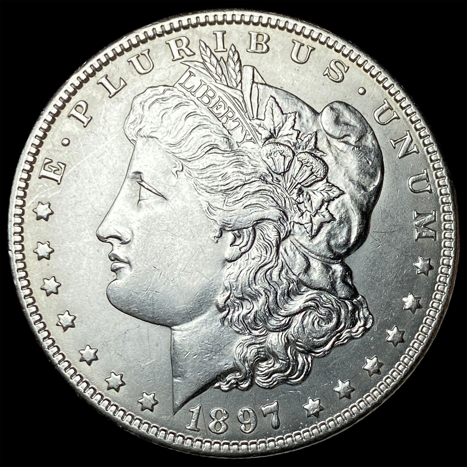 1897-O Silver Morgan Dollar CHOICE AU: 1897-O Silver Morgan Dollar CHOICE AU