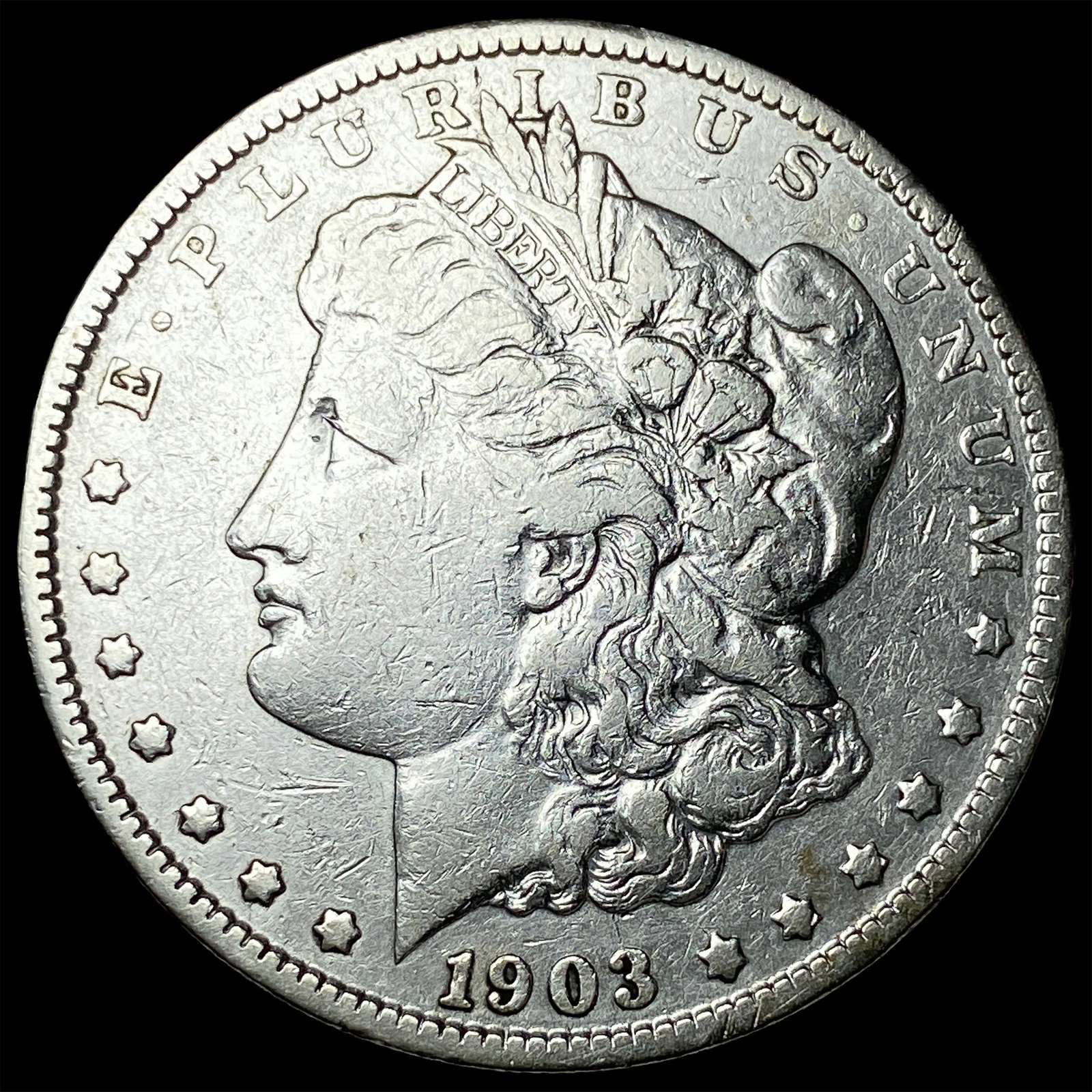 1903 Morgan Silver Dollar CLOSELY UNCIRCULATED: 1903 Morgan Silver Dollar CLOSELY UNCIRCULATED