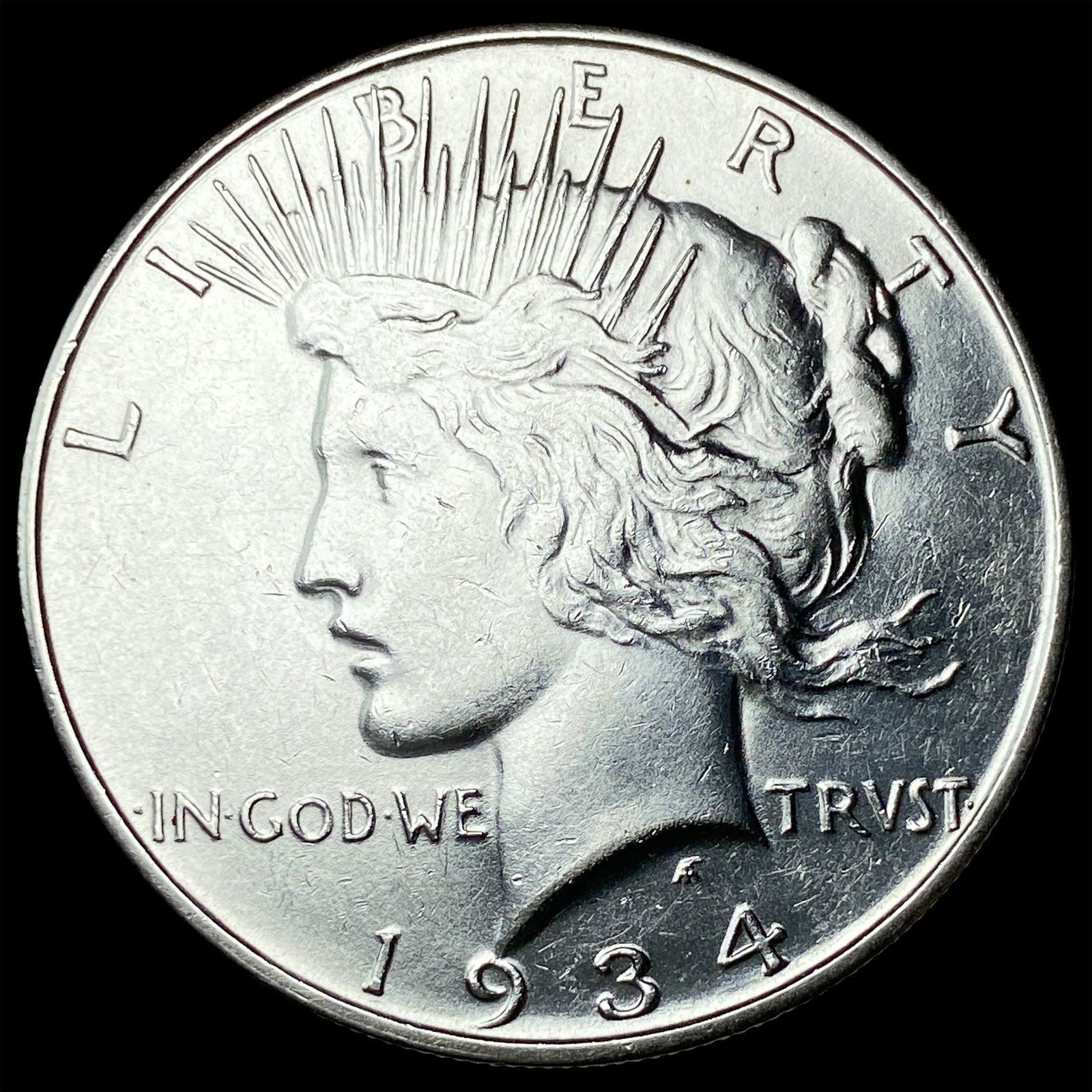 1934-D Silver Peace Dollar UNCIRCULATED: 1934-D Silver Peace Dollar UNCIRCULATED