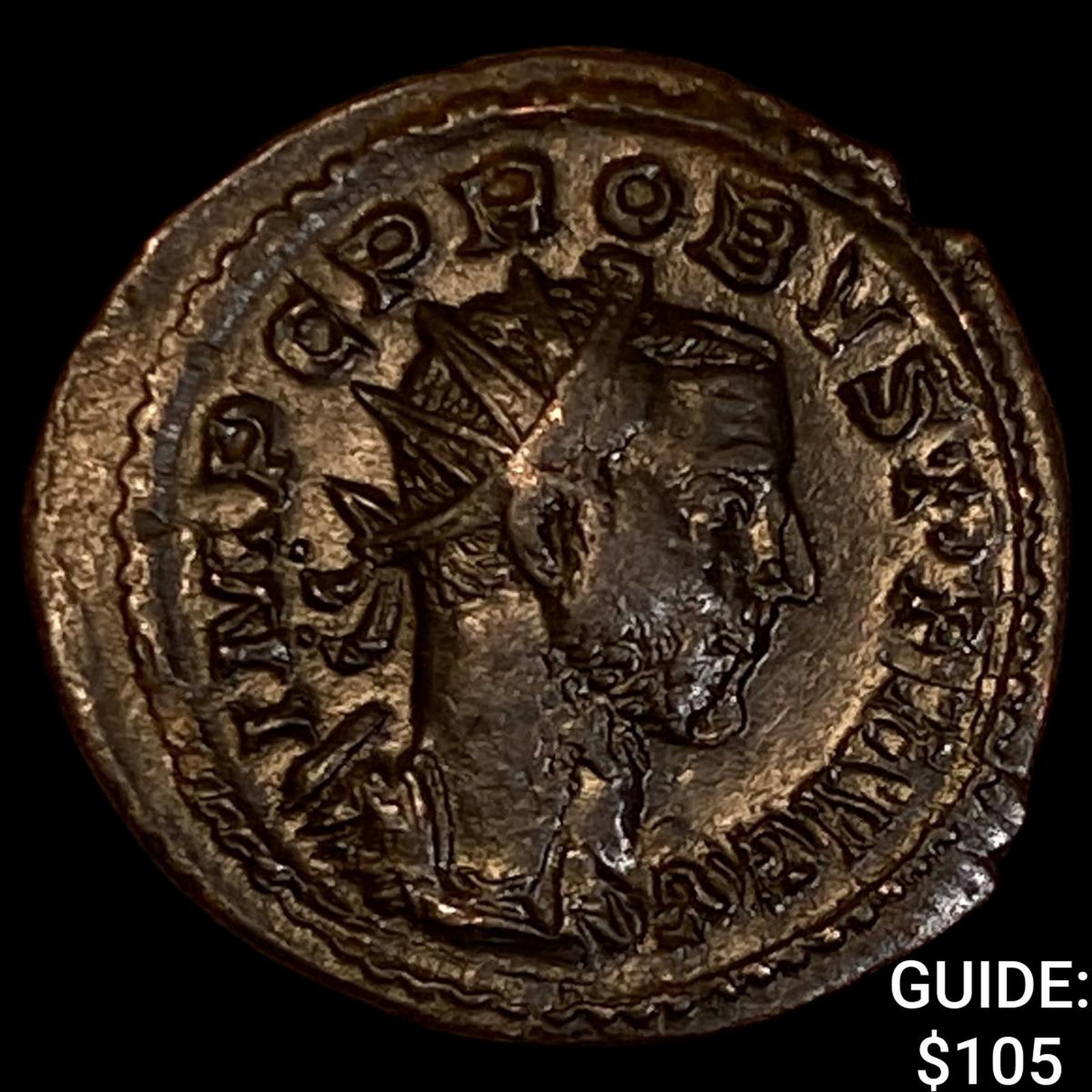 Roman Probus Bi Antoninianus 276-282 AD CHOICE AU: Roman Probus Bi Antoninianus 276-282 AD CHOICE AU