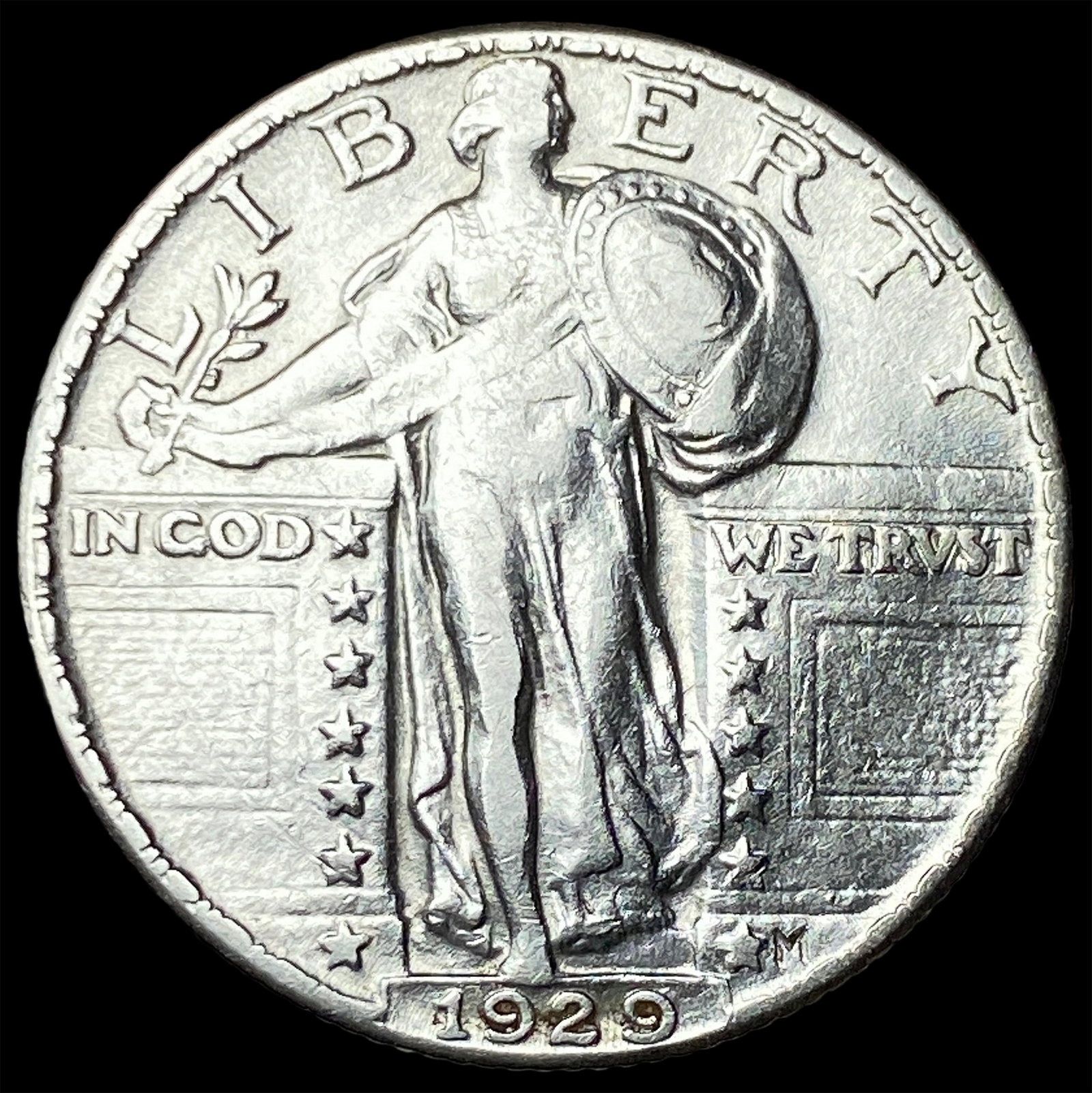 1929 Standing Liberty Quarter CLOSELY UNCIRCULATED (1 of 2)