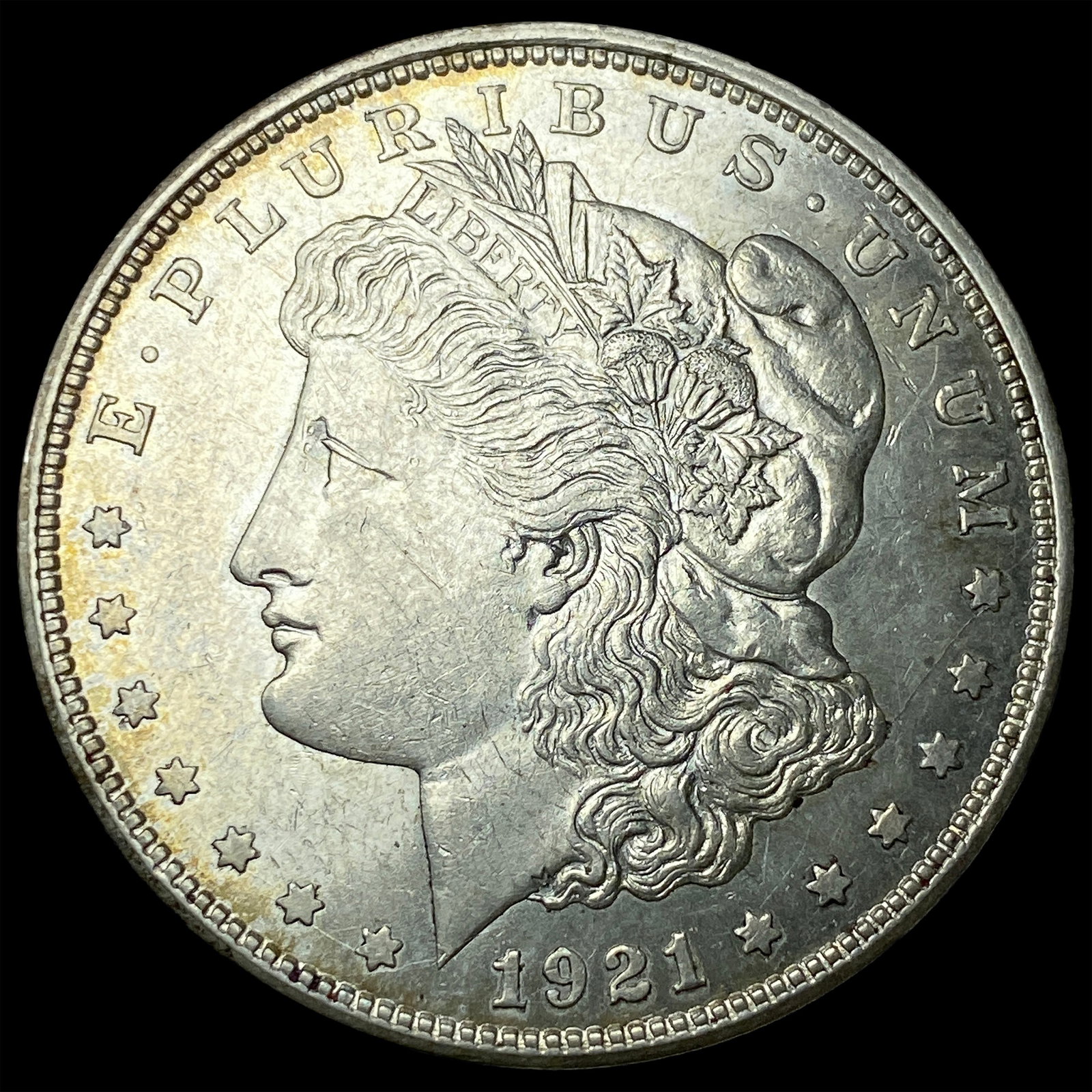 1921-D Silver Morgan Dollar CHOICE BU: 1921-D Silver Morgan Dollar CHOICE BU