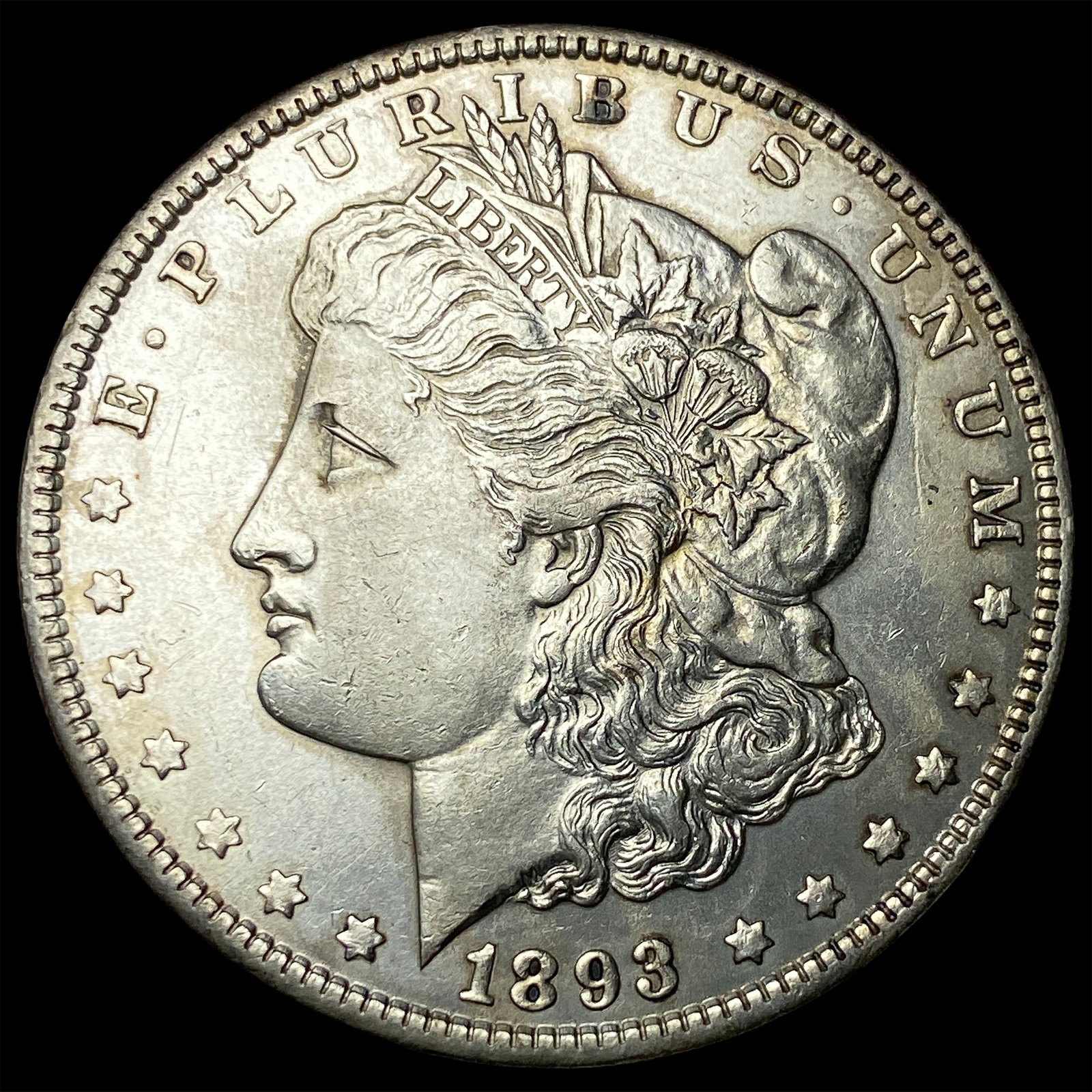 1893 Morgan Silver Dollar CLOSELY UNCIRCULATED (1 of 2)