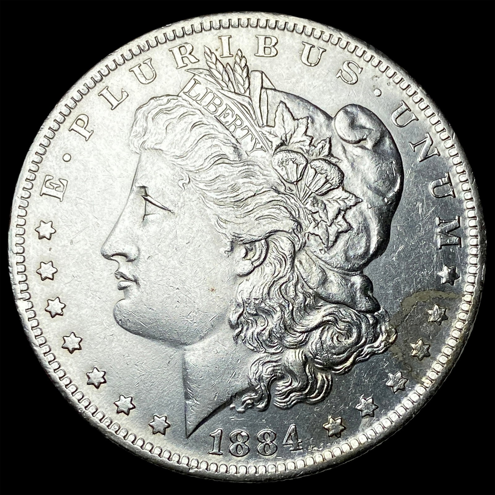 1884-O Silver Morgan Dollar CLOSELY UNCIRCULATED: 1884-O Silver Morgan Dollar CLOSELY UNCIRCULATED