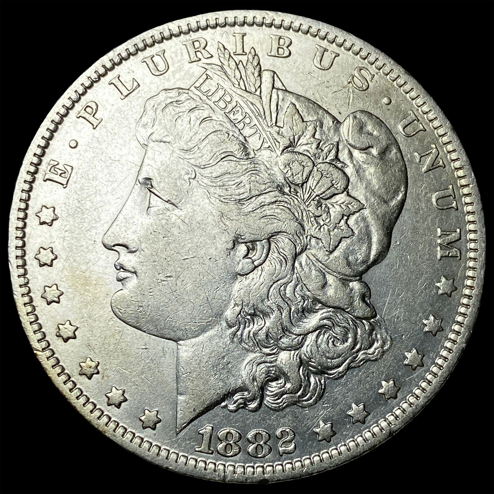 1882-O Morgan Silver Dollar NEARLY UNCIRCULATED: 1882-O Morgan Silver Dollar NEARLY UNCIRCULATED