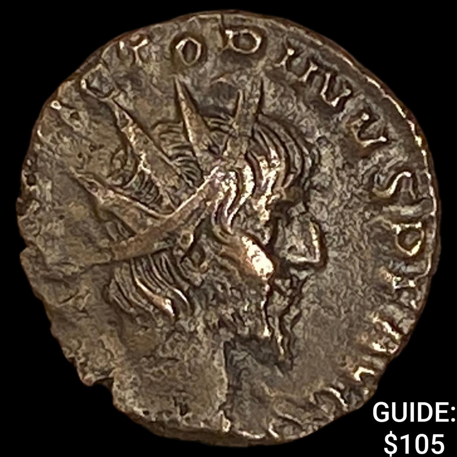 Romano-Gallic Victorinus 269-271 BI Dbl Denarius CHOICE AU (1 of 2)