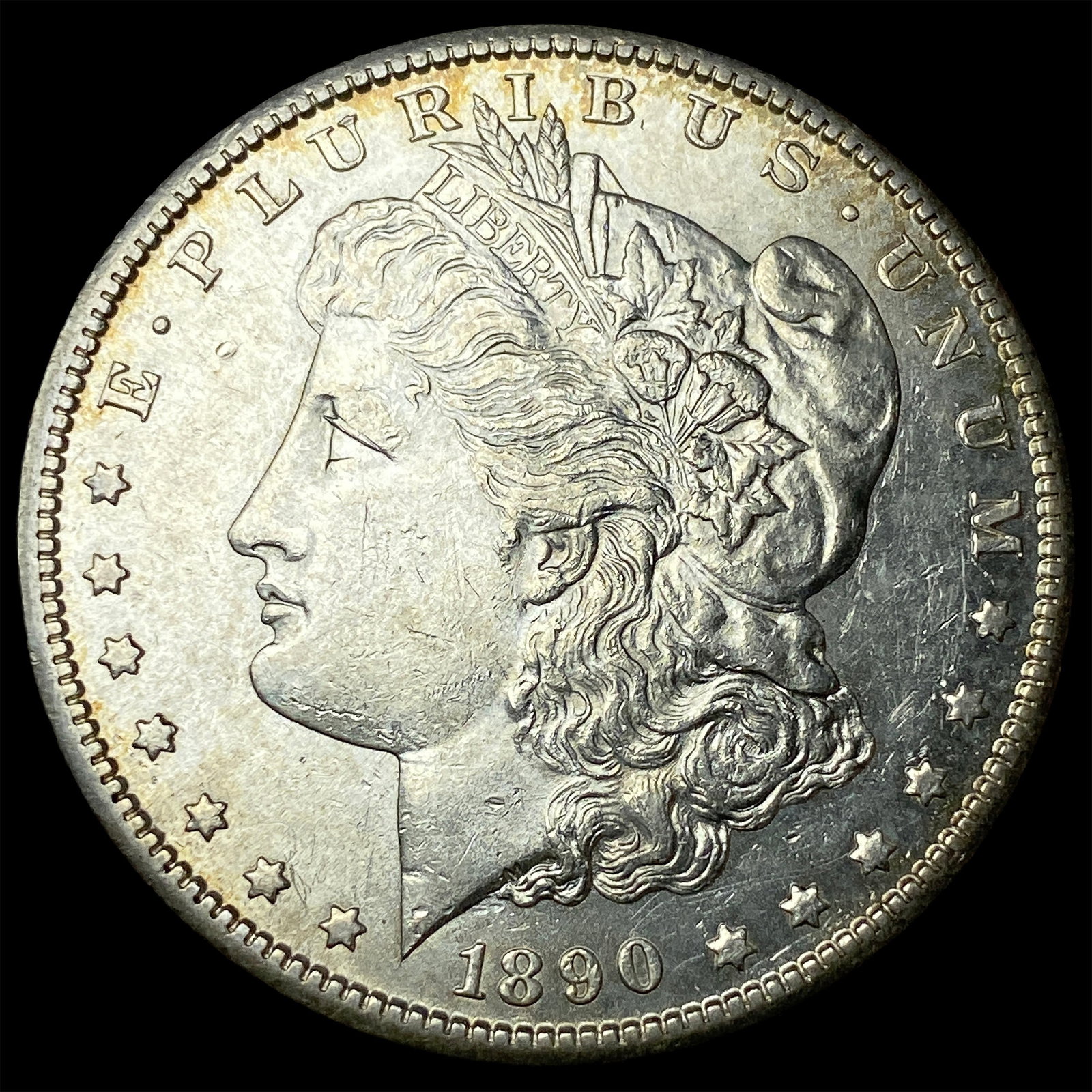 1890-S Silver Morgan Dollar CHOICE AU (1 of 2)