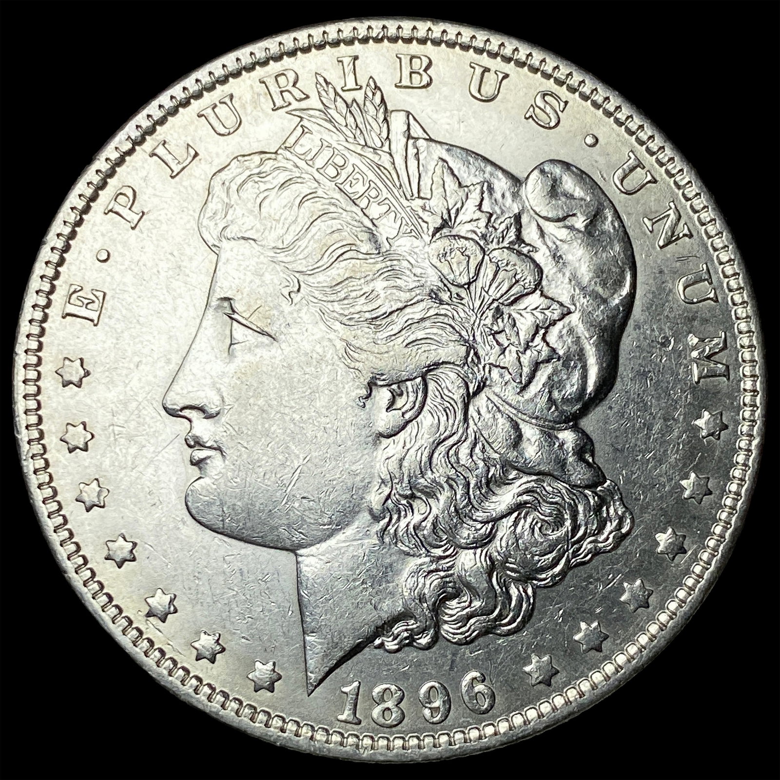 1896-O Silver Morgan Dollar CLOSELY UNCIRCULATED: 1896-O Silver Morgan Dollar CLOSELY UNCIRCULATED