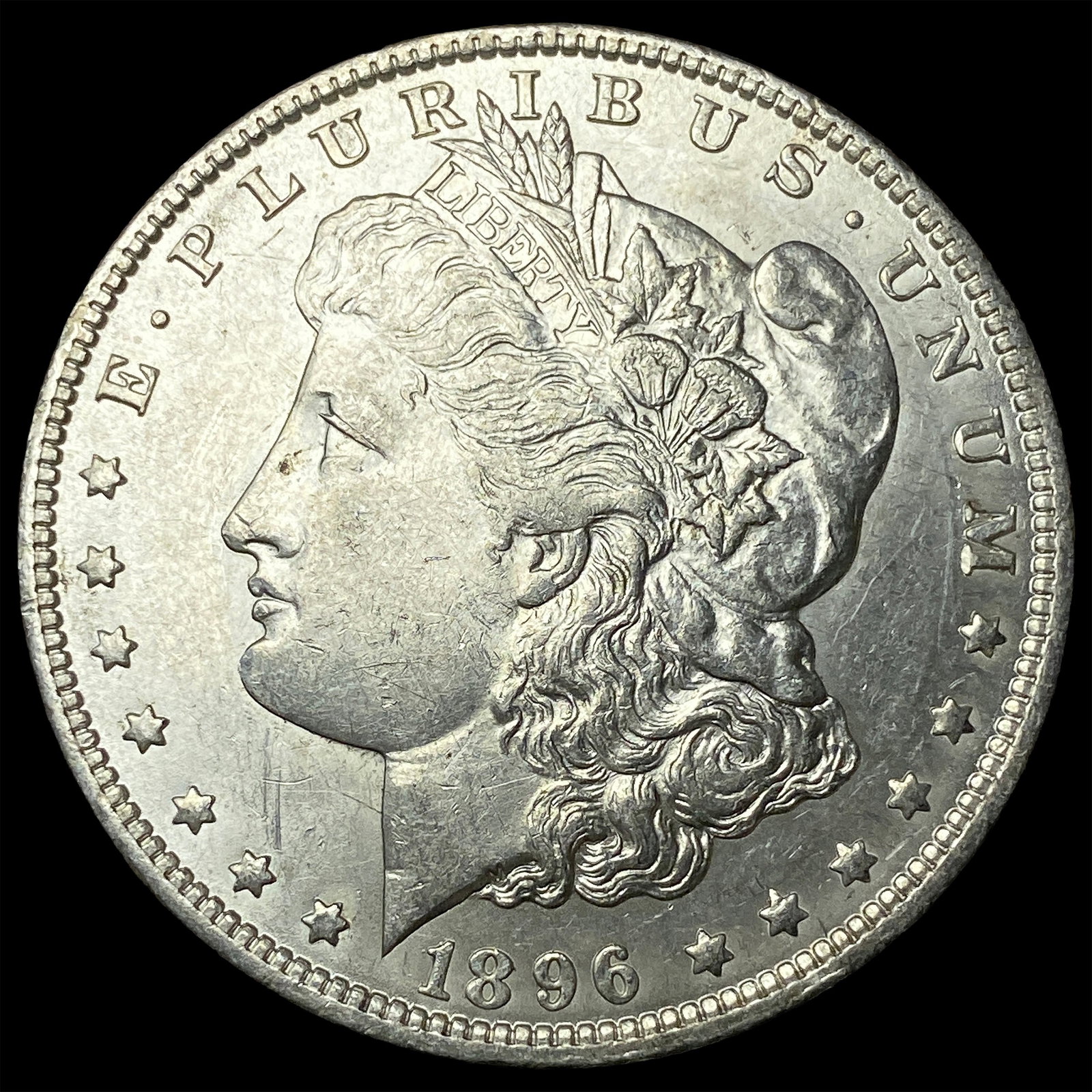 1896-O Silver Morgan Dollar CLOSELY UNCIRCULATED: 1896-O Silver Morgan Dollar CLOSELY UNCIRCULATED
