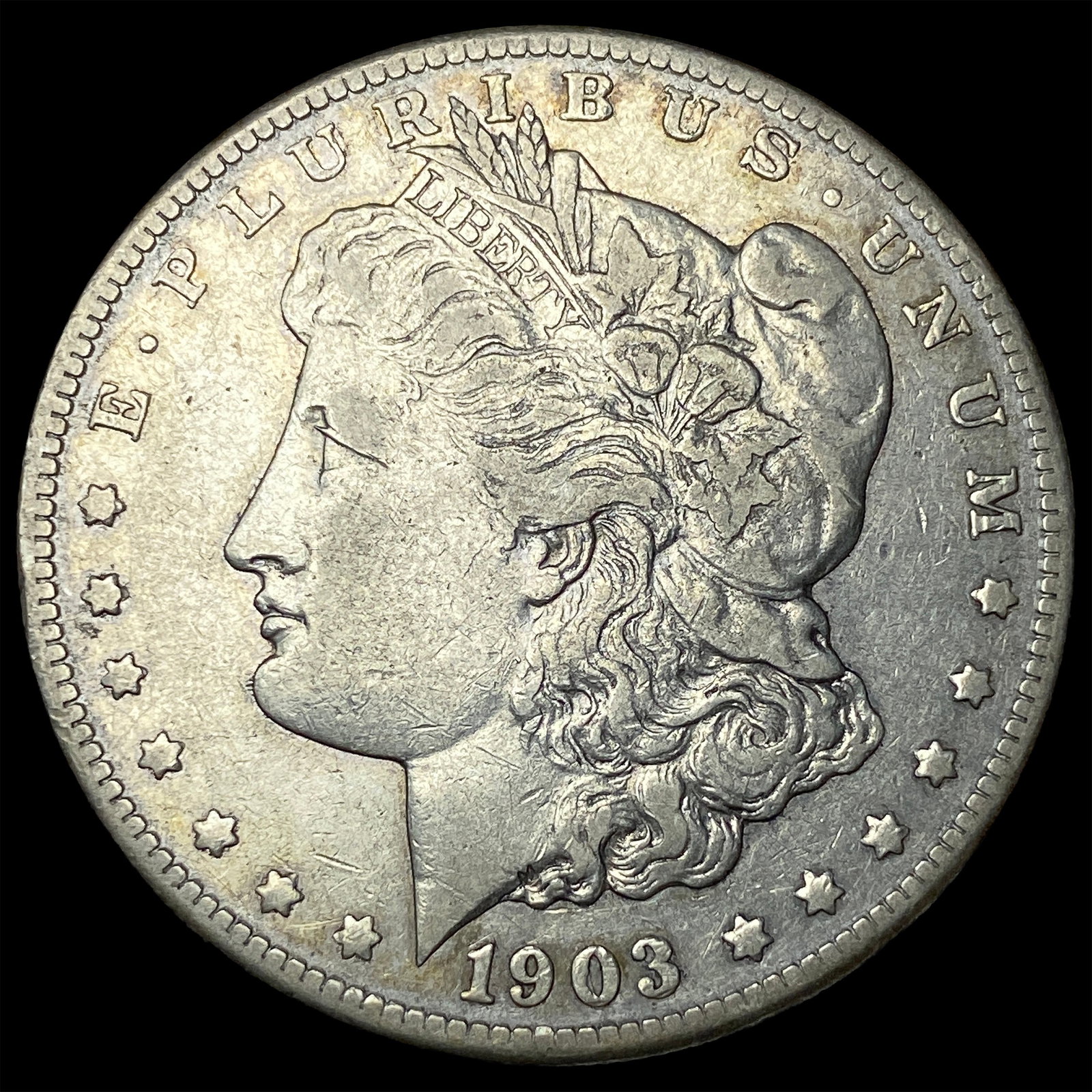 1903-S Silver Morgan Dollar ABOUT UNCIRCULATED (1 of 2)