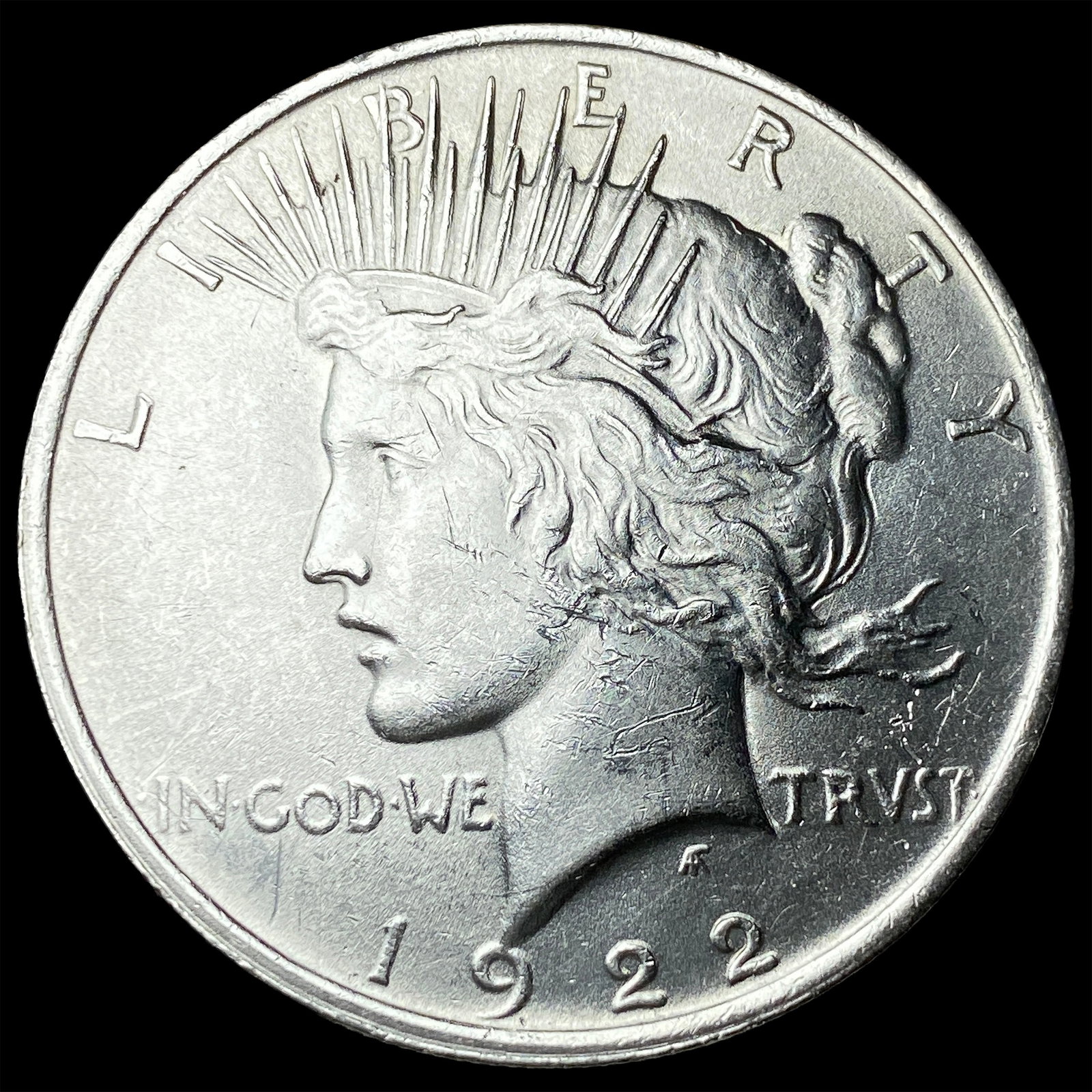 1922 Silver Peace Dollar CHOICE AU: 1922 Silver Peace Dollar CHOICE AU