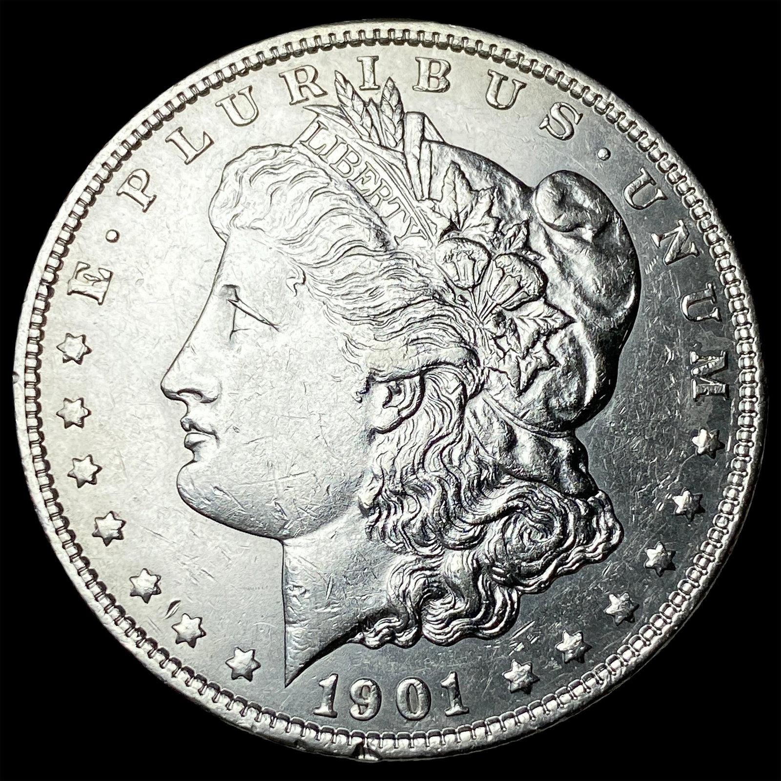1901 Morgan Silver Dollar CLOSELY UNCIRCULATED (1 of 2)