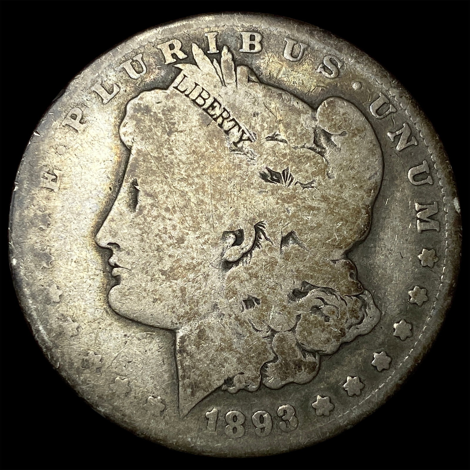 1893 Morgan Silver Dollar NICELY CIRCULATED (1 of 2)