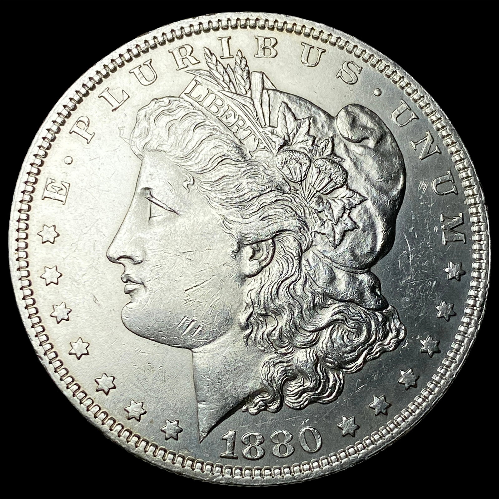 1880-O Silver Morgan Dollar UNCIRCULATED (1 of 2)