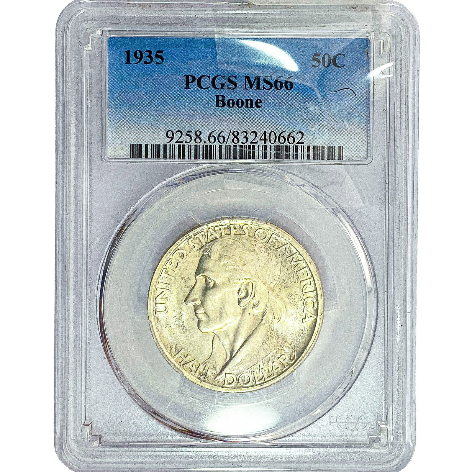 1935 Boone Half Dollar PCGS MS66 (1 of 2)