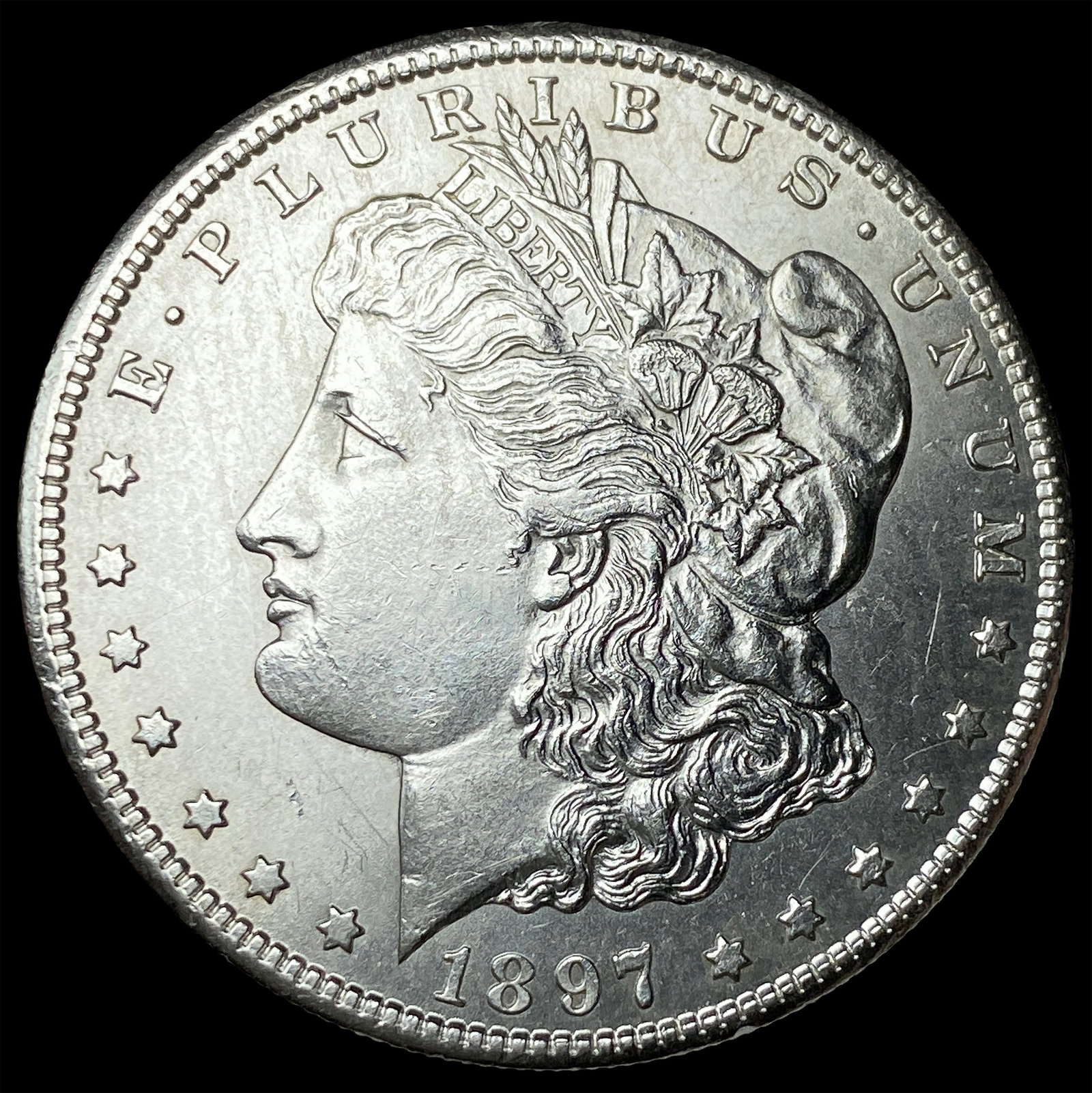 1897-S Silver Morgan Dollar UNCIRCULATED: 1897-S Silver Morgan Dollar UNCIRCULATED