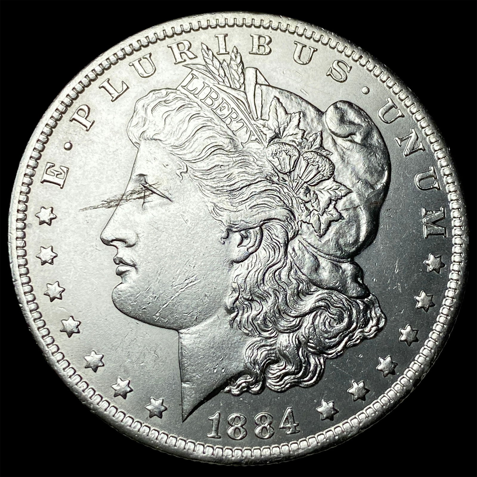 1884 Morgan Silver Dollar UNCIRCULATED: 1884 Morgan Silver Dollar UNCIRCULATED
