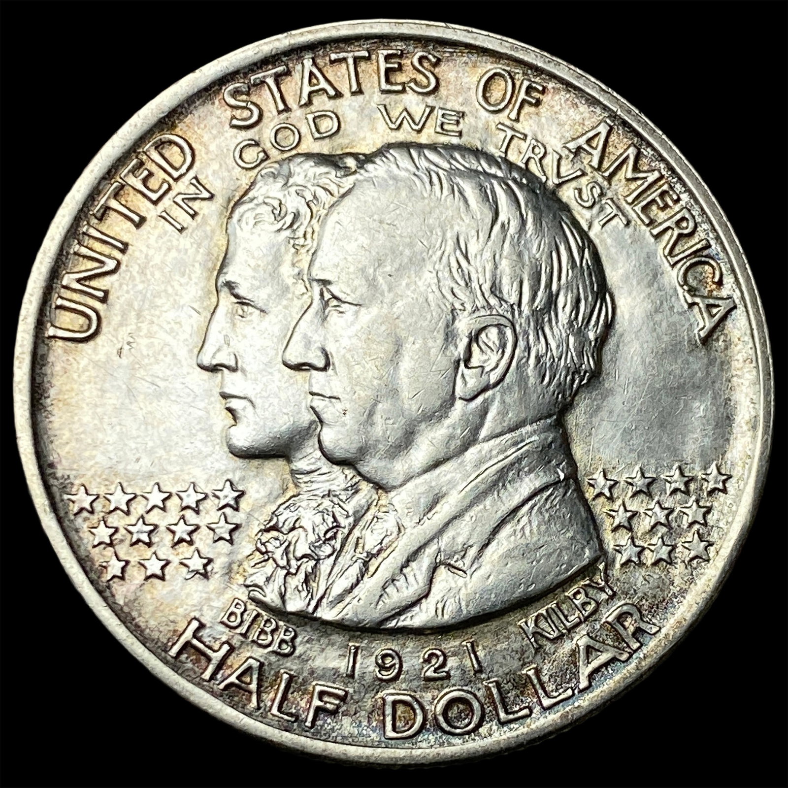 1921 Silver Alabama Half Dollar CLOSELY UNCIRCULATED (1 of 2)