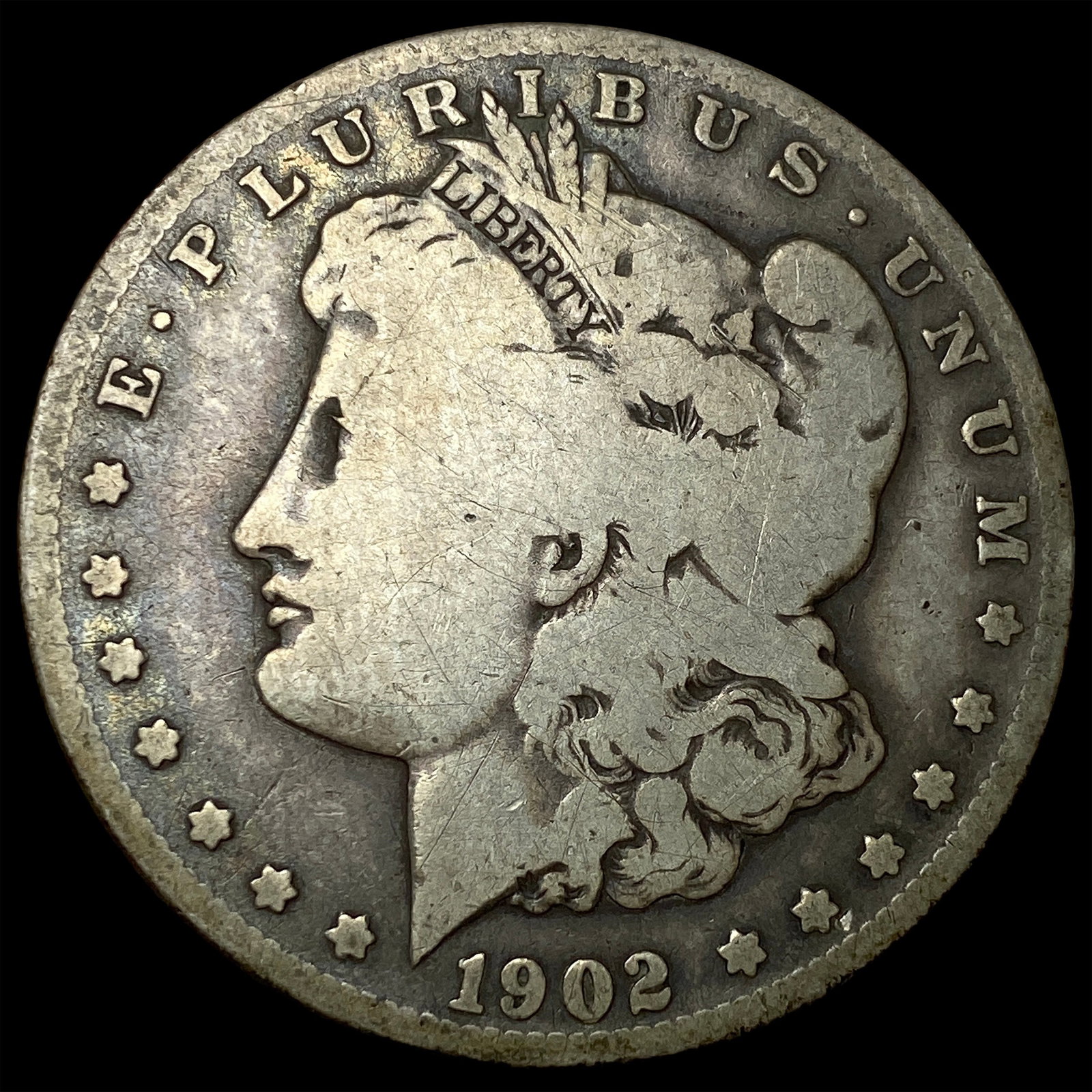 1902-S Silver Morgan Dollar NICELY CIRCULATED (1 of 2)