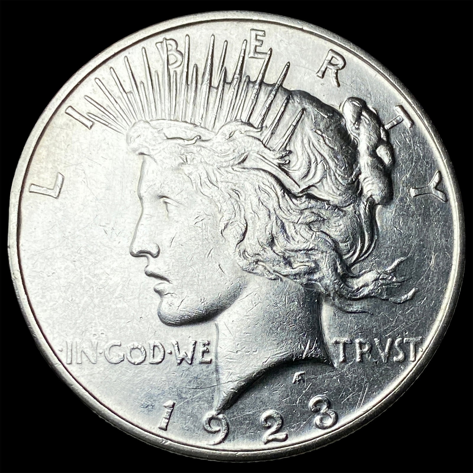 1923-D Peace Silver Dollar CLOSELY UNCIRCULATED (1 of 2)
