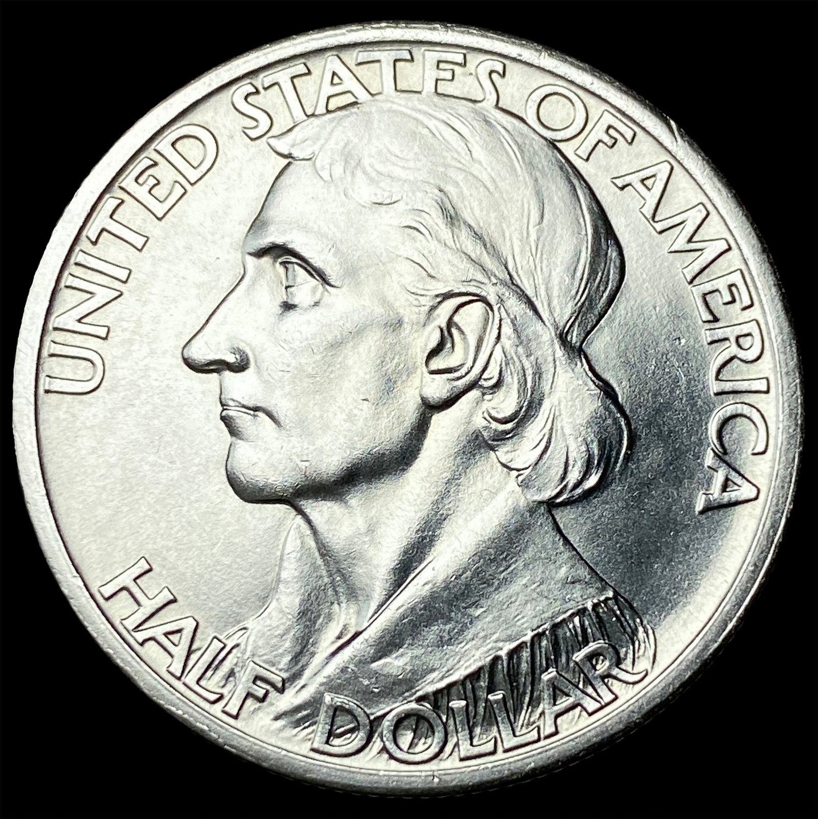 1935 Silver Boone Half Dollar UNCIRCULATED (1 of 2)