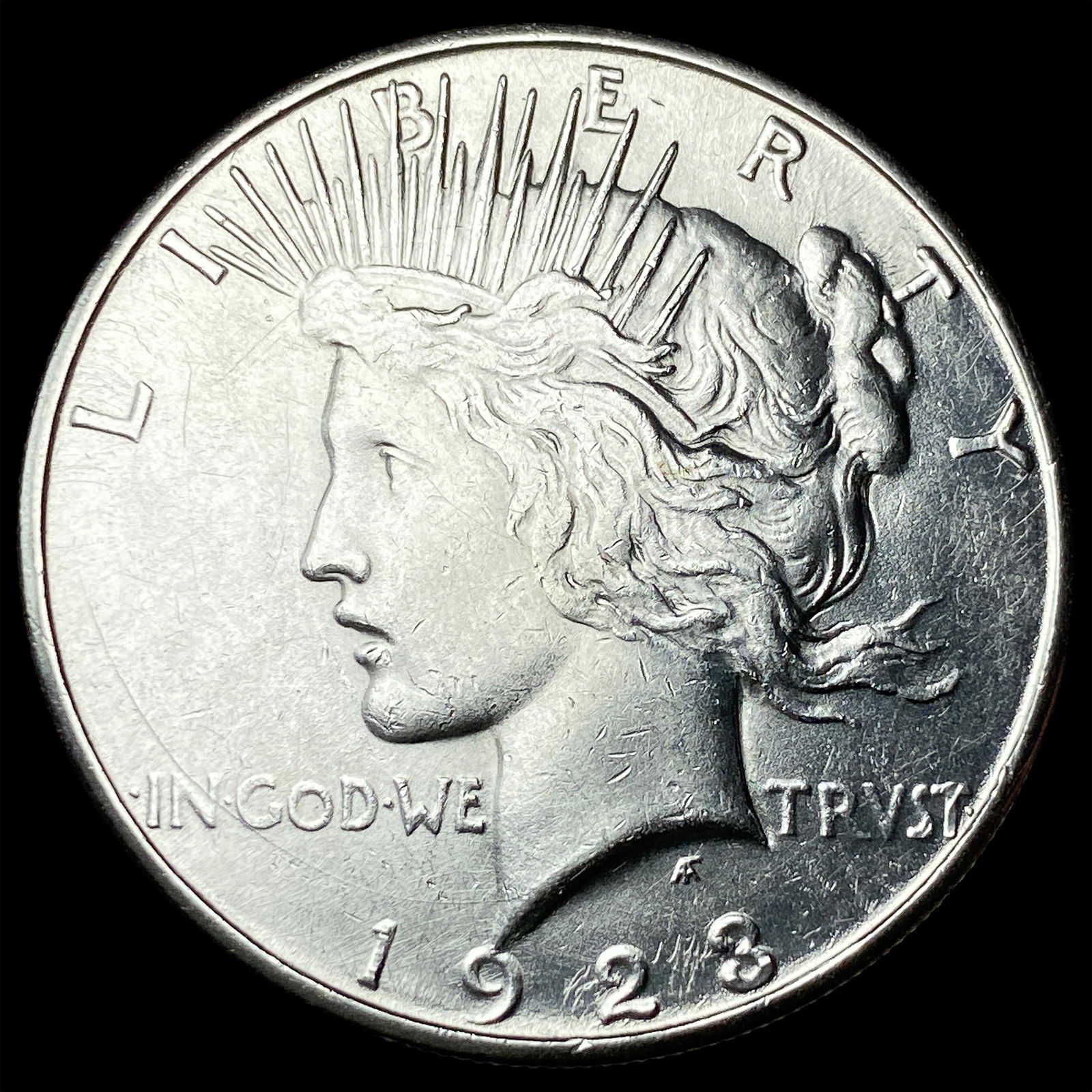1923-S Silver Peace Dollar UNCIRCULATED: 1923-S Silver Peace Dollar UNCIRCULATED
