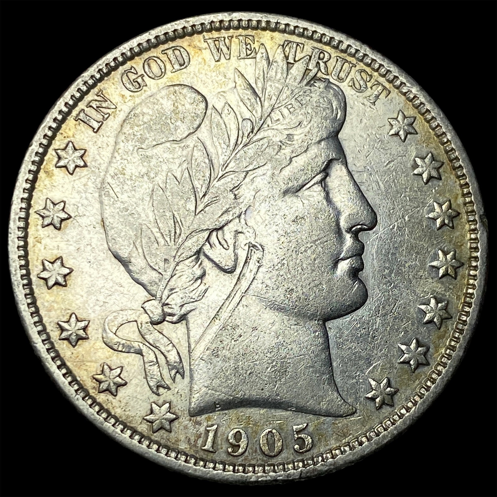 1905-S Silver Barber Half Dollar HIGH GRADE: 1905-S Silver Barber Half Dollar HIGH GRADE