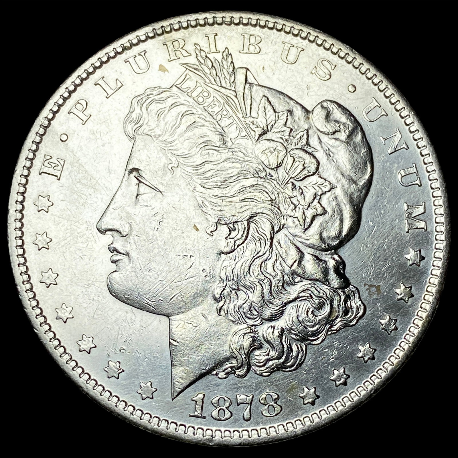 1878-S Silver Morgan Dollar CLOSELY UNCIRCULATED (1 of 2)