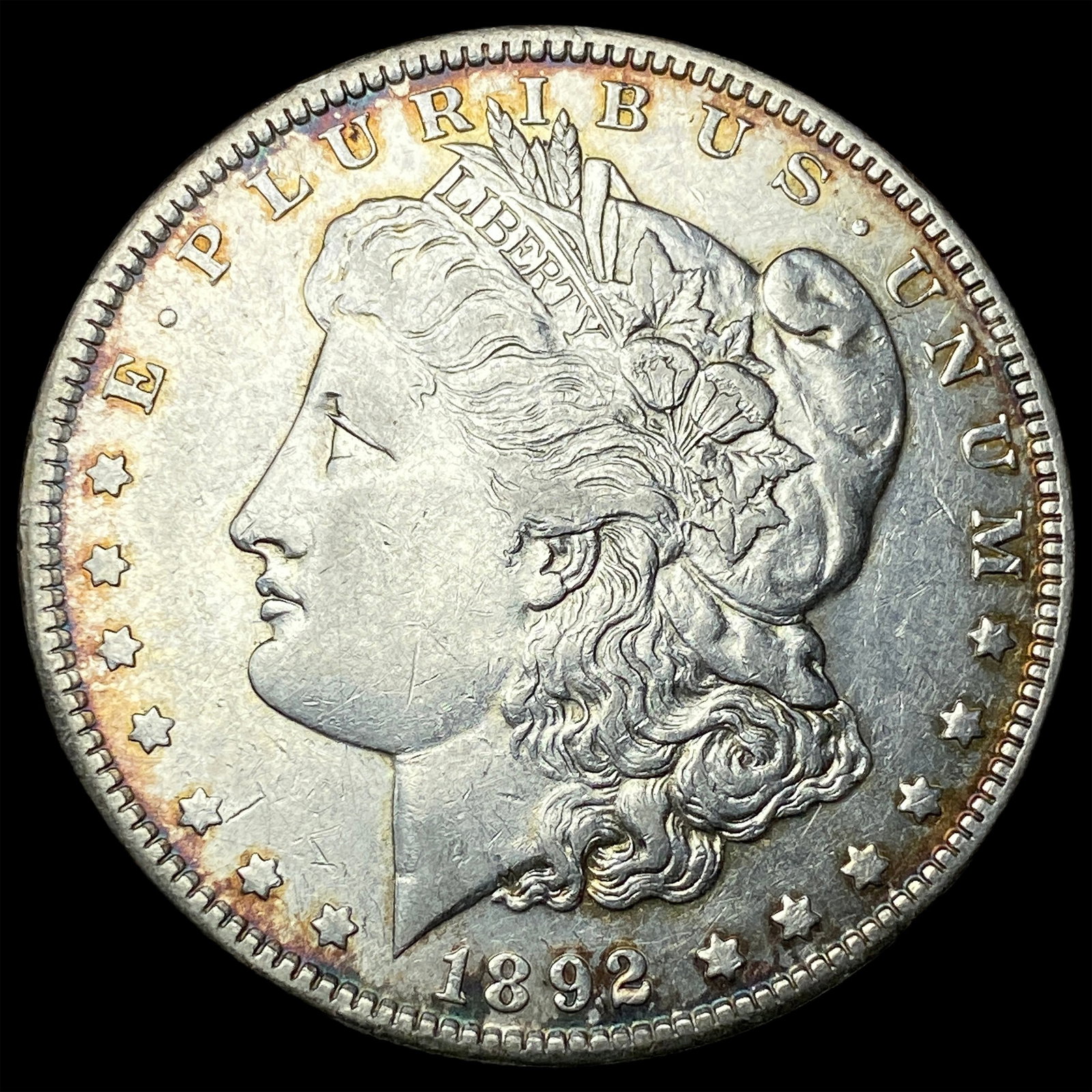 1892 Morgan Silver Dollar CLOSELY UNCIRCULATED: 1892 Morgan Silver Dollar CLOSELY UNCIRCULATED