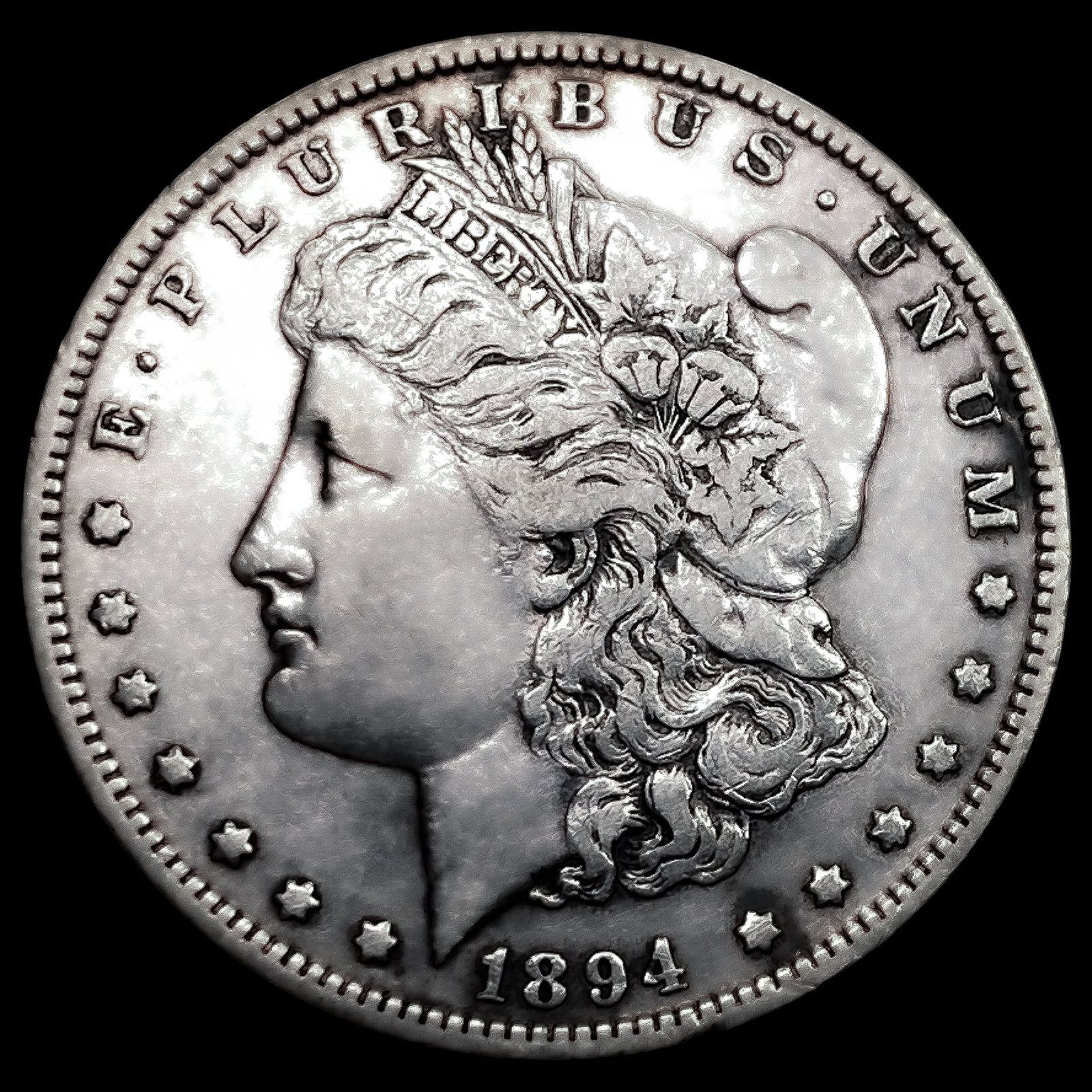 1894 Morgan Silver Dollar (1 of 2)