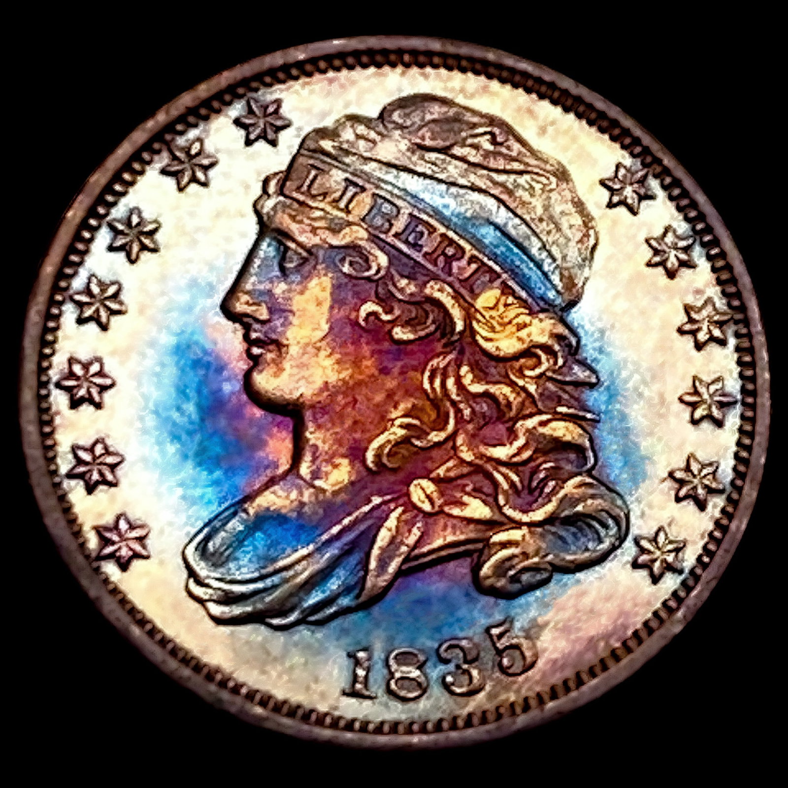1835 Capped Bust Dime (1 of 2)