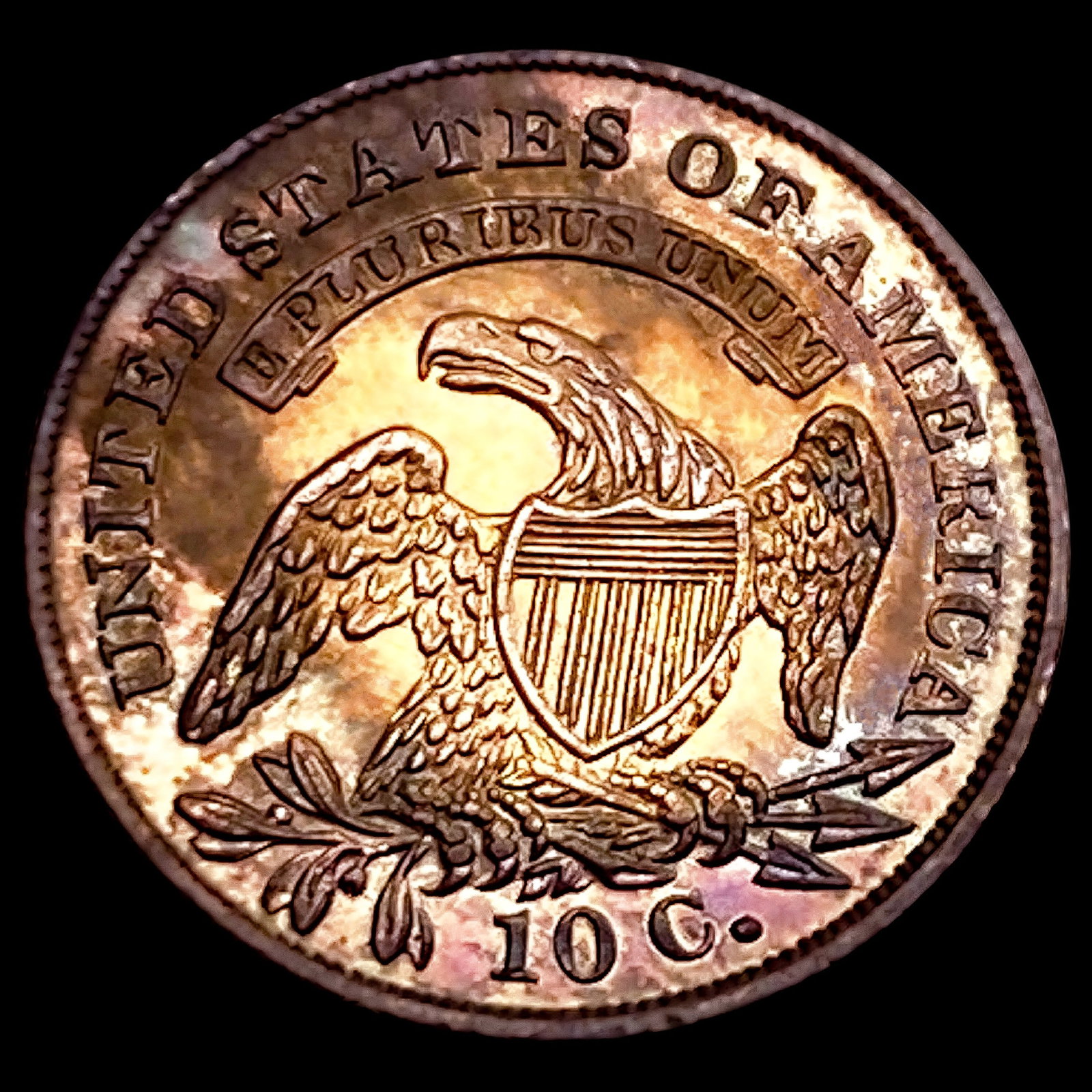 1835 Capped Bust Dime - 2