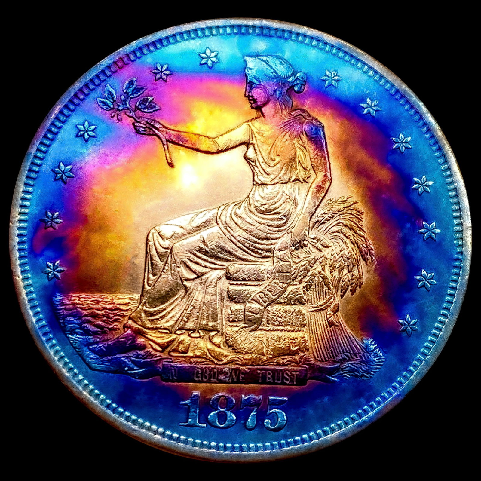 1875-CC Silver Trade Dollar (1 of 2)