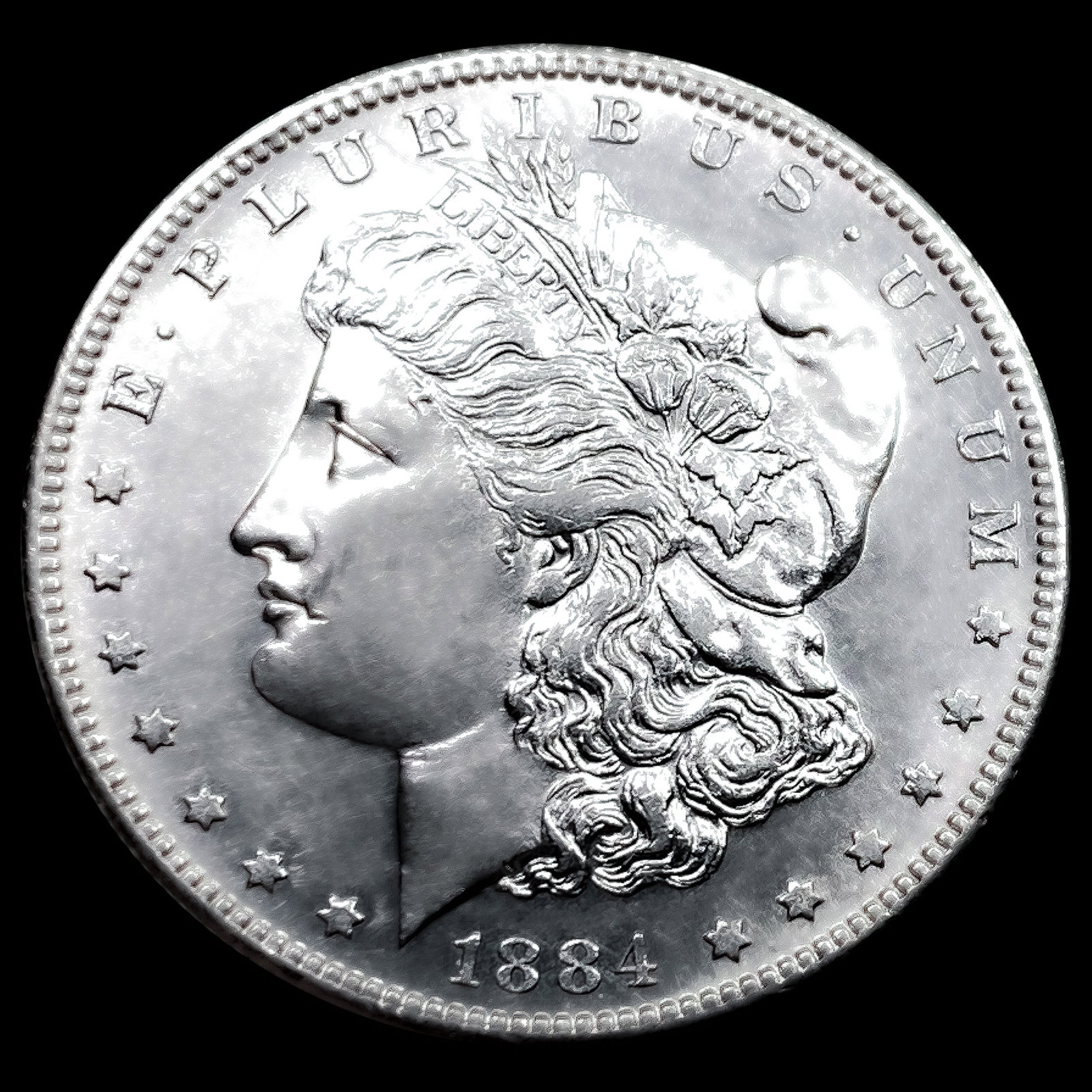 1884-S Morgan Silver Dollar (1 of 2)