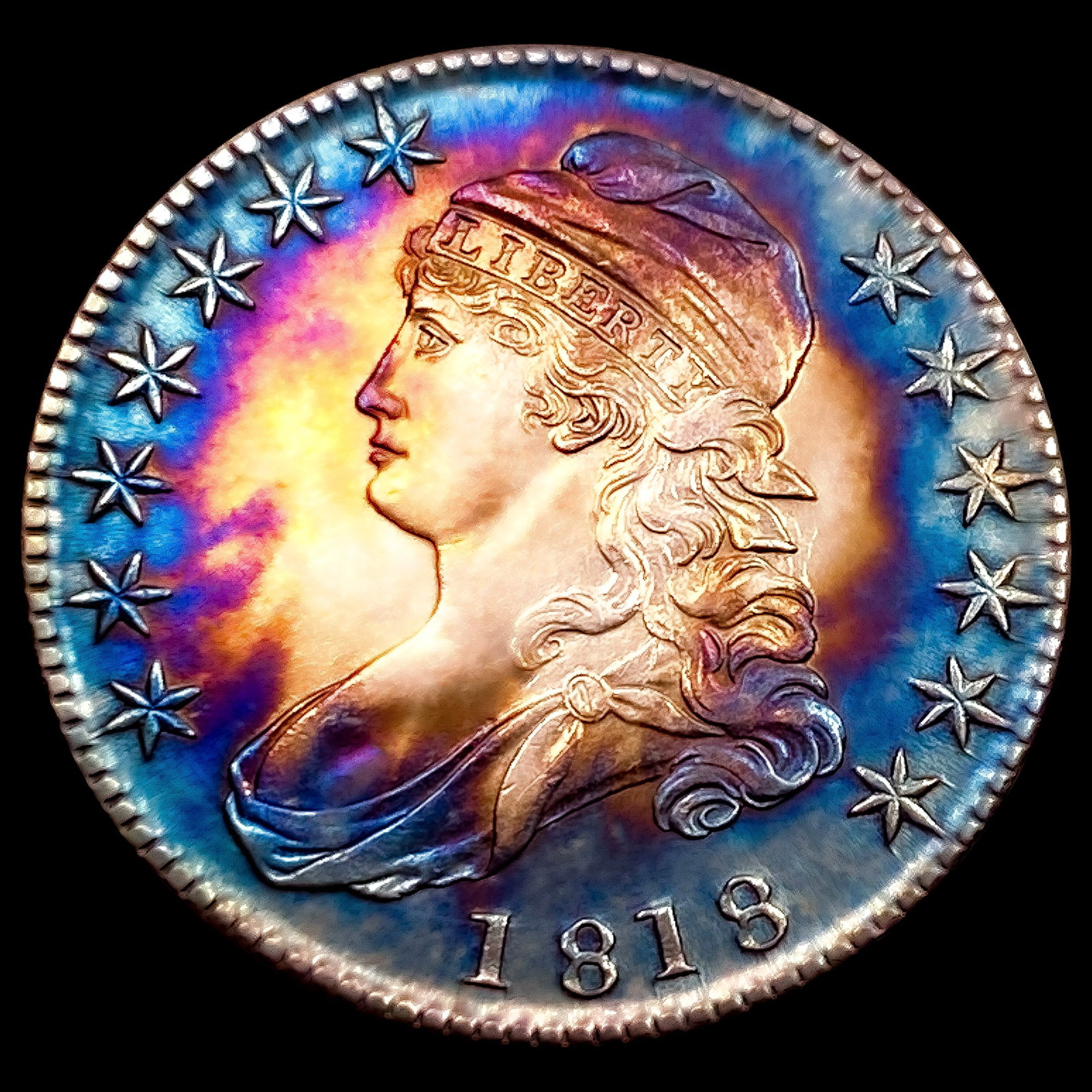 1818 Capped Bust Half Dollar (1 of 2)
