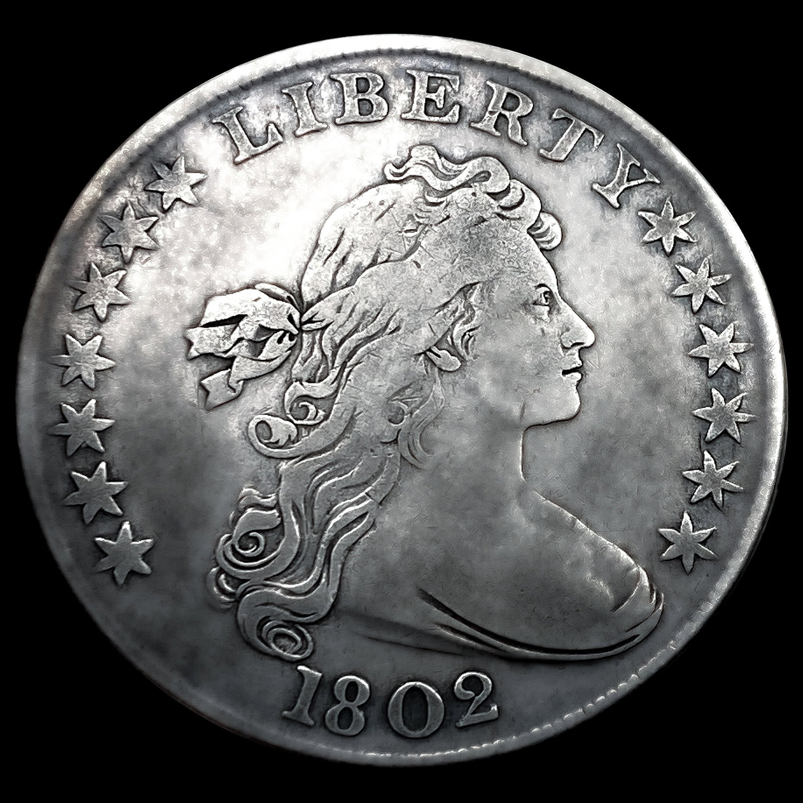 1802 Narrow Dt Draped Bust Dollar (1 of 2)