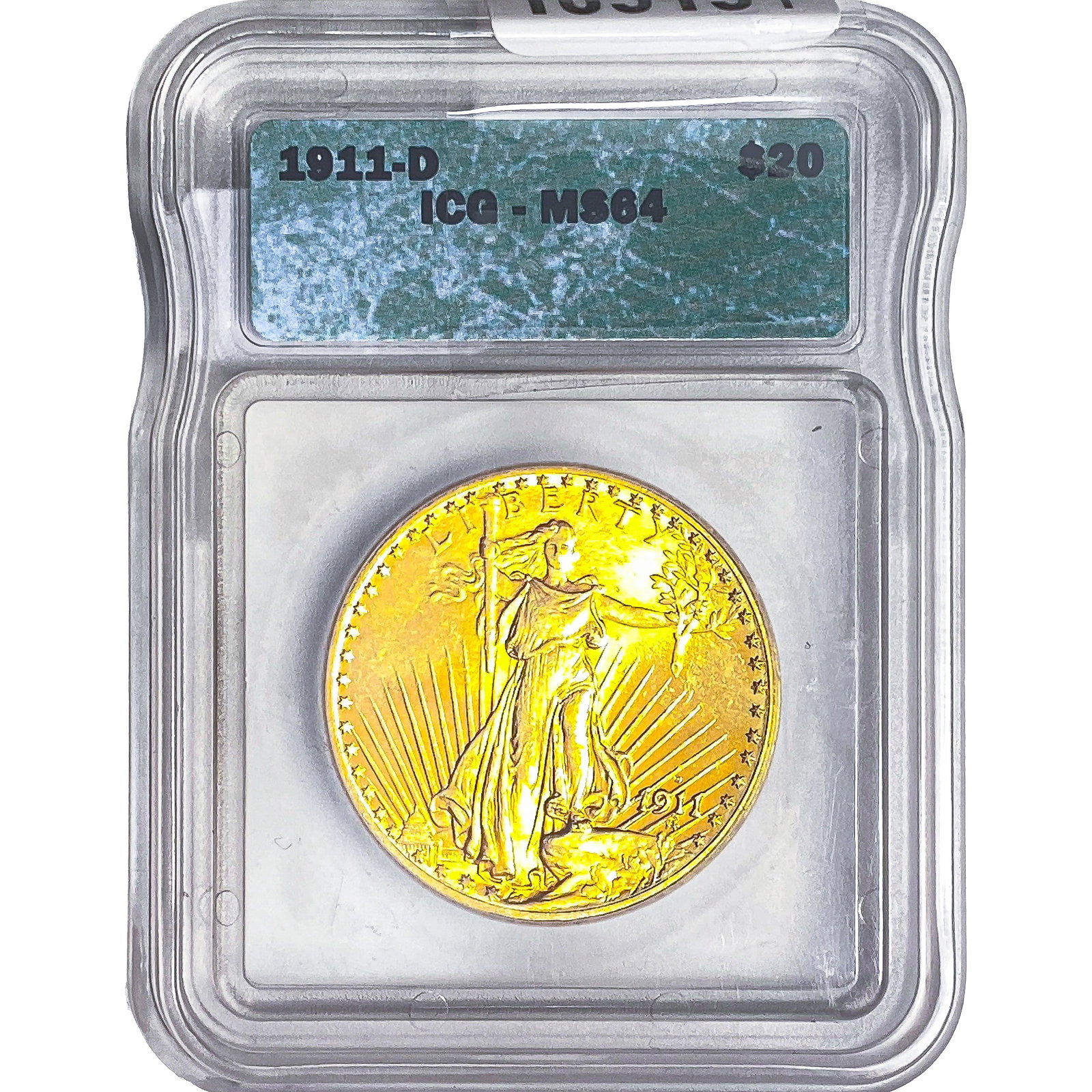 1911-D $20 Gold Double Eagle ICG MS64 (1 of 2)