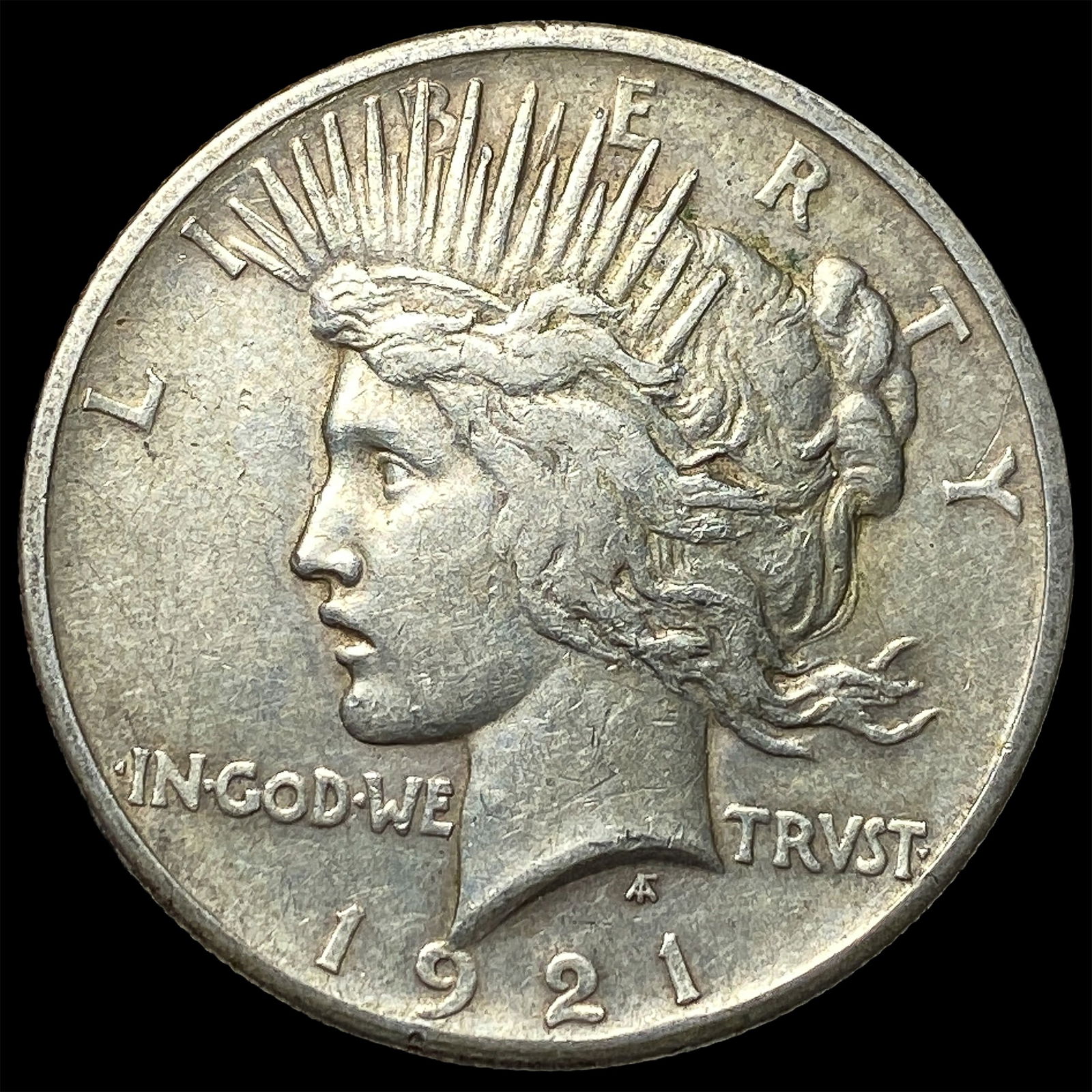 1921 Silver Peace Dollar NEARLY UNCIRCULATED: 1921 Silver Peace Dollar NEARLY UNCIRCULATED