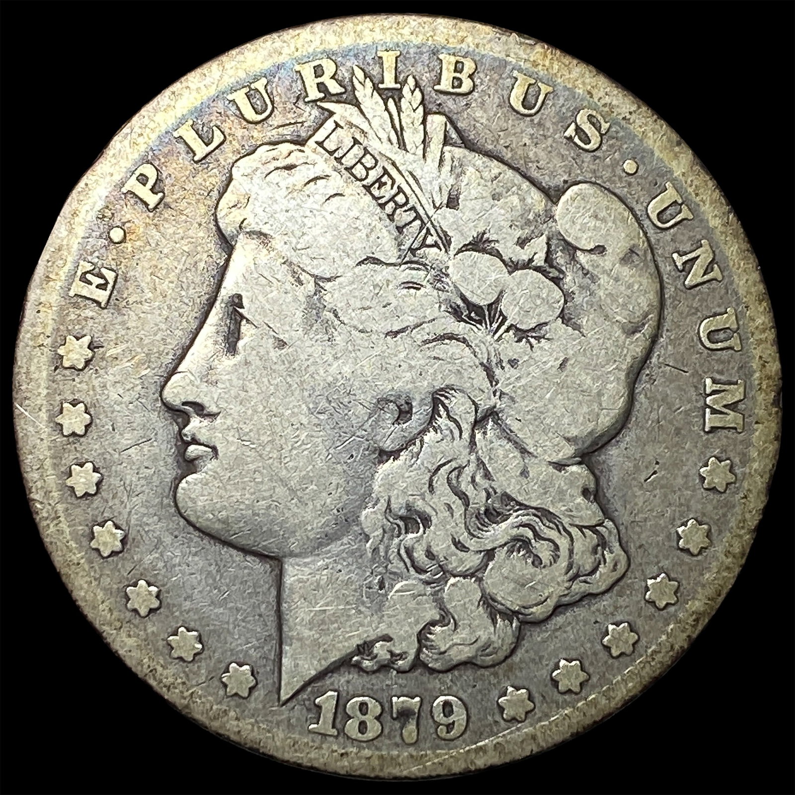 1879-CC Silver Morgan Dollar NICELY CIRCULATED: 1879-CC Silver Morgan Dollar NICELY CIRCULATED