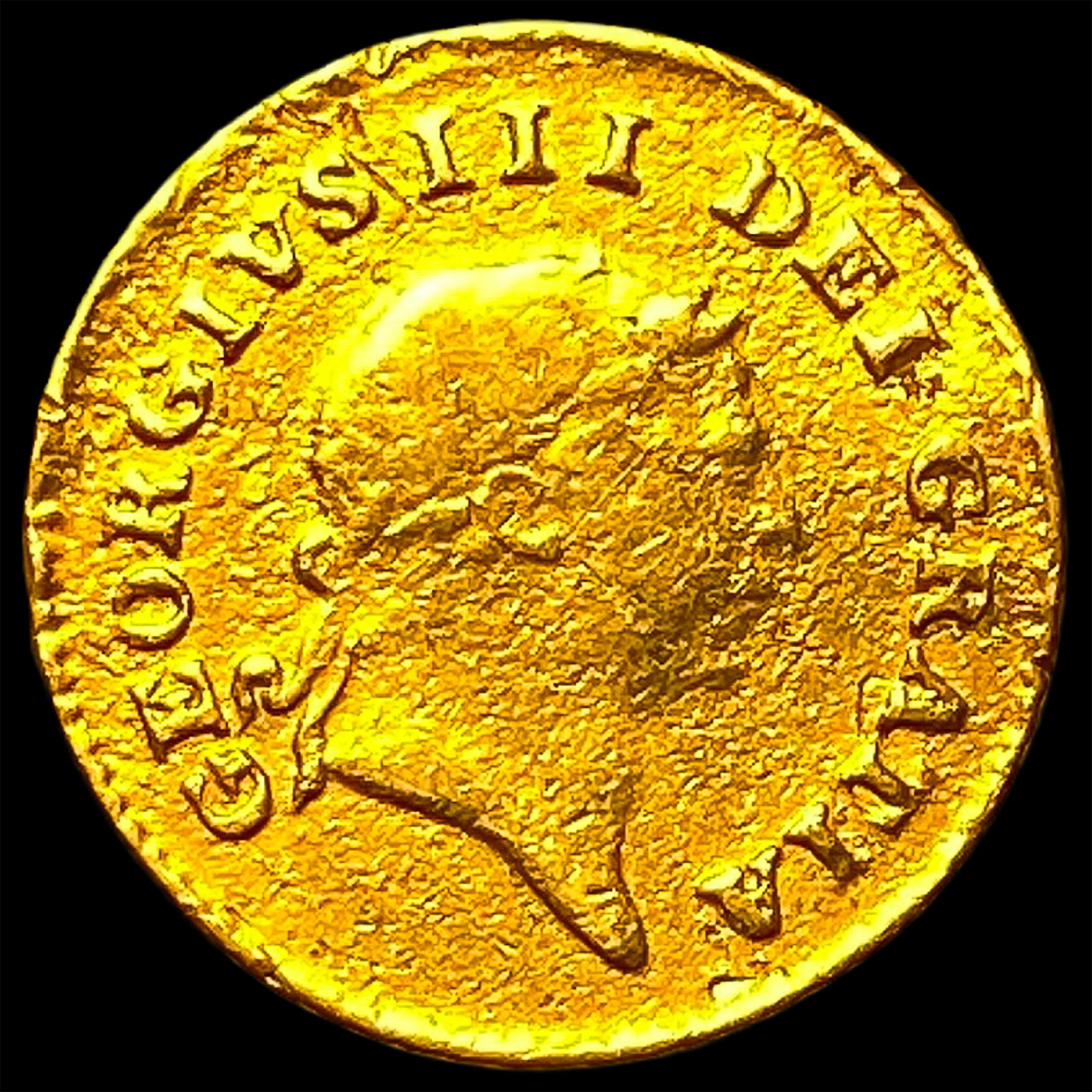 1808 Gold Guinea George III Great Britain NEARLY UNCIRCULATED: 1808 Gold Guinea George III Great Britain NEARLY UNCIRCULATED