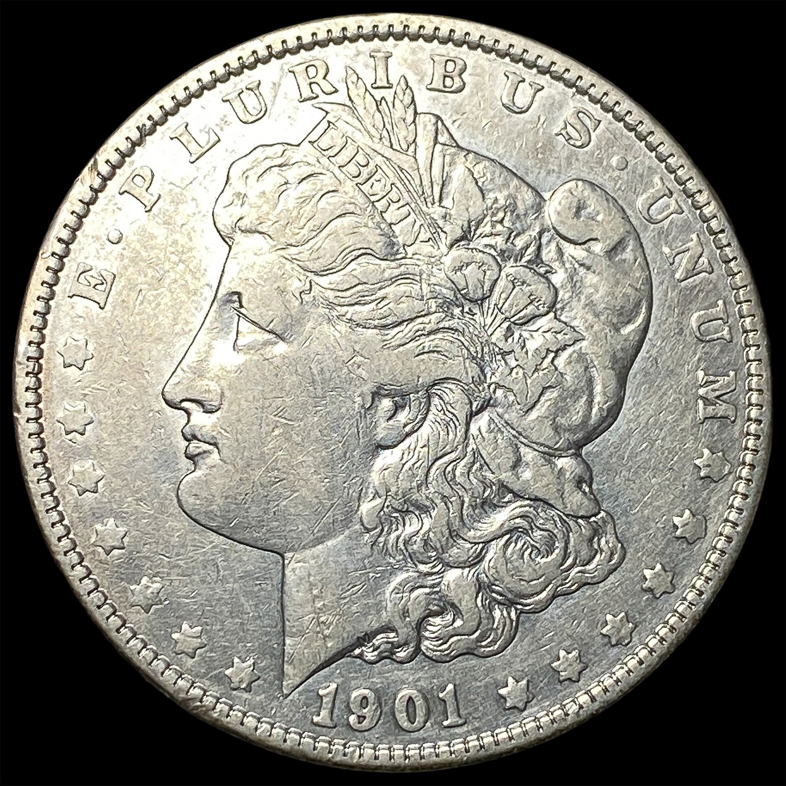 1901-O Silver Morgan Dollar LIGHTLY CIRCULATED: 1901-O Silver Morgan Dollar LIGHTLY CIRCULATED