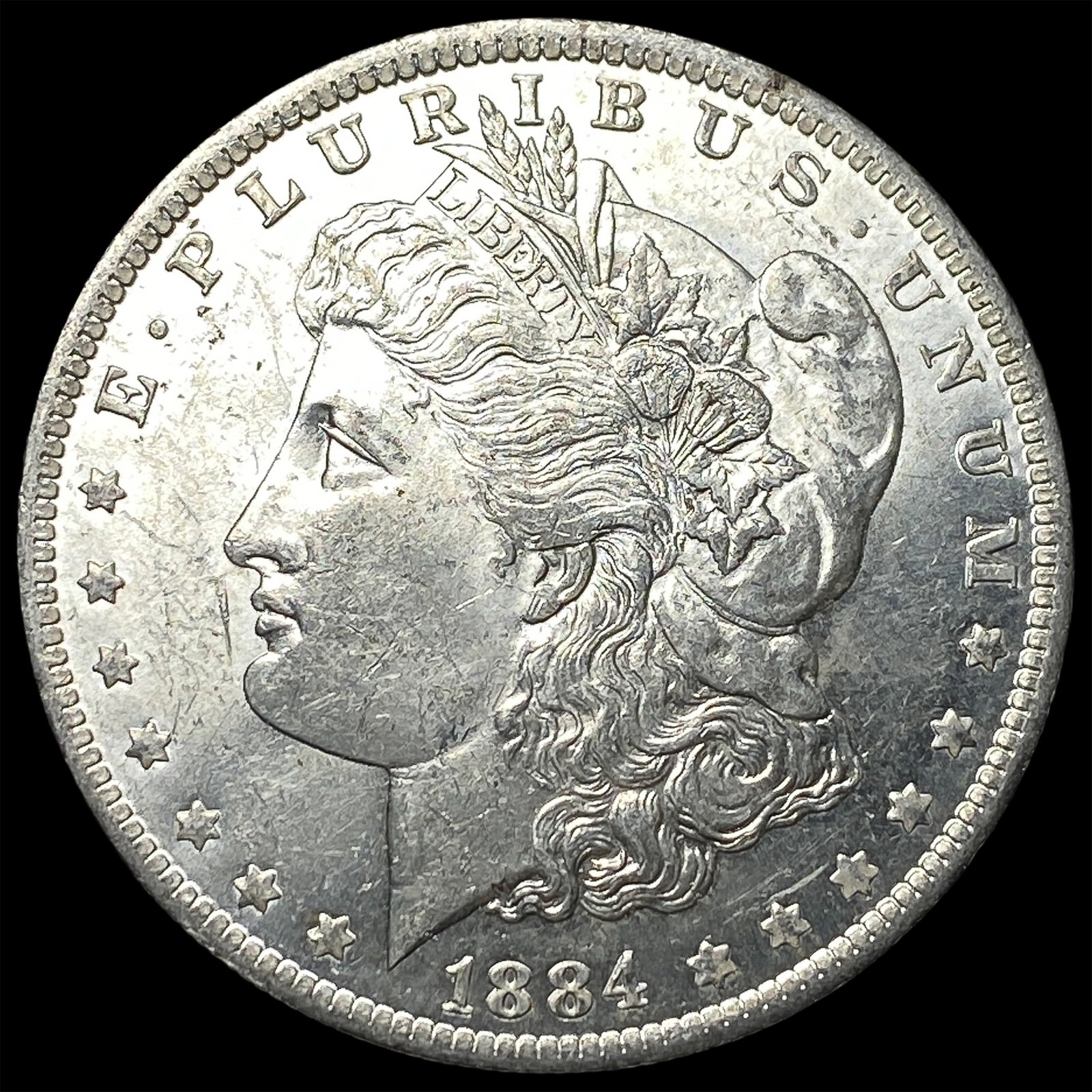1884-S Silver Morgan Dollar UNCIRCULATED: 1884-S Silver Morgan Dollar UNCIRCULATED