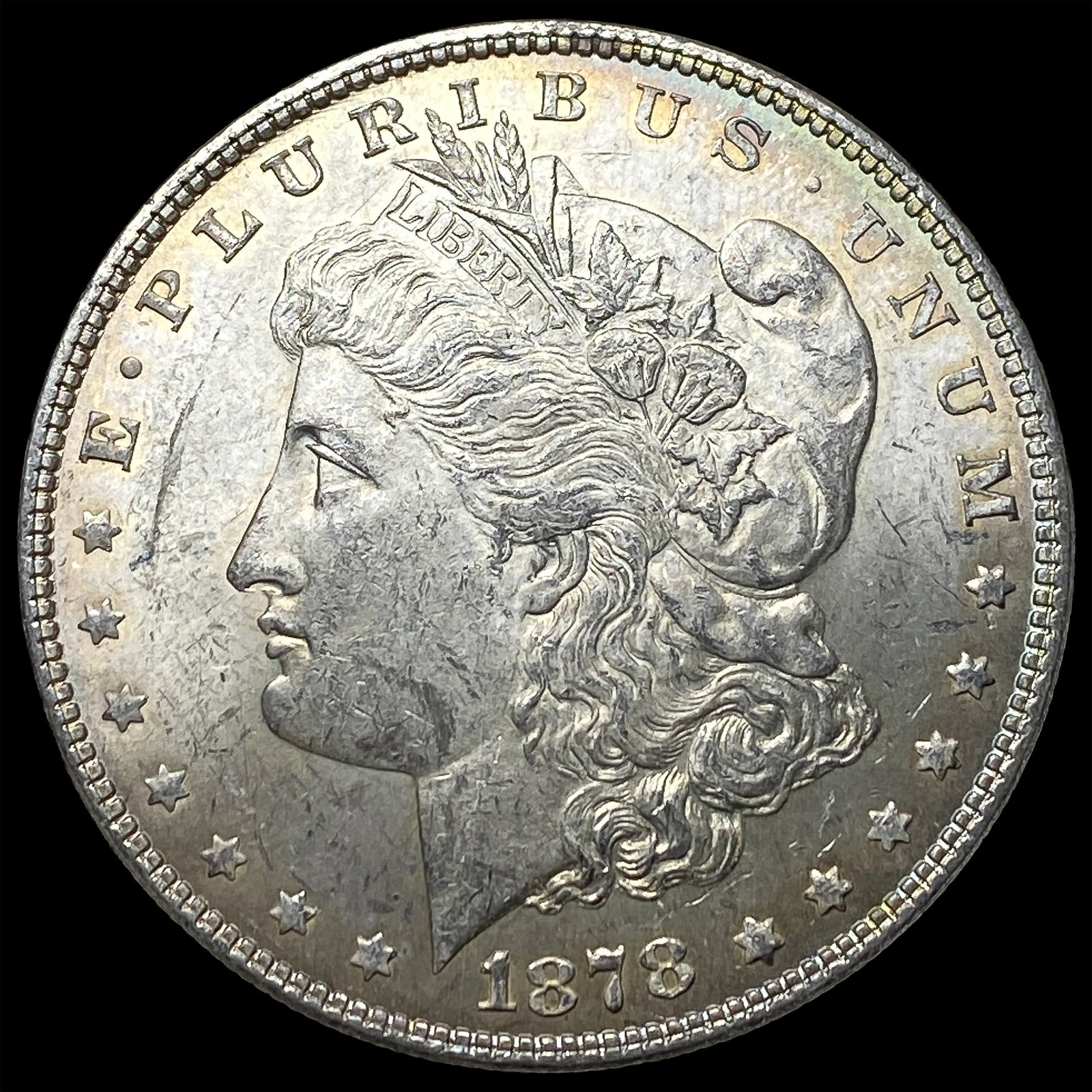1878 Silver Morgan Dollar HIGH GRADE: 1878 Silver Morgan Dollar HIGH GRADE